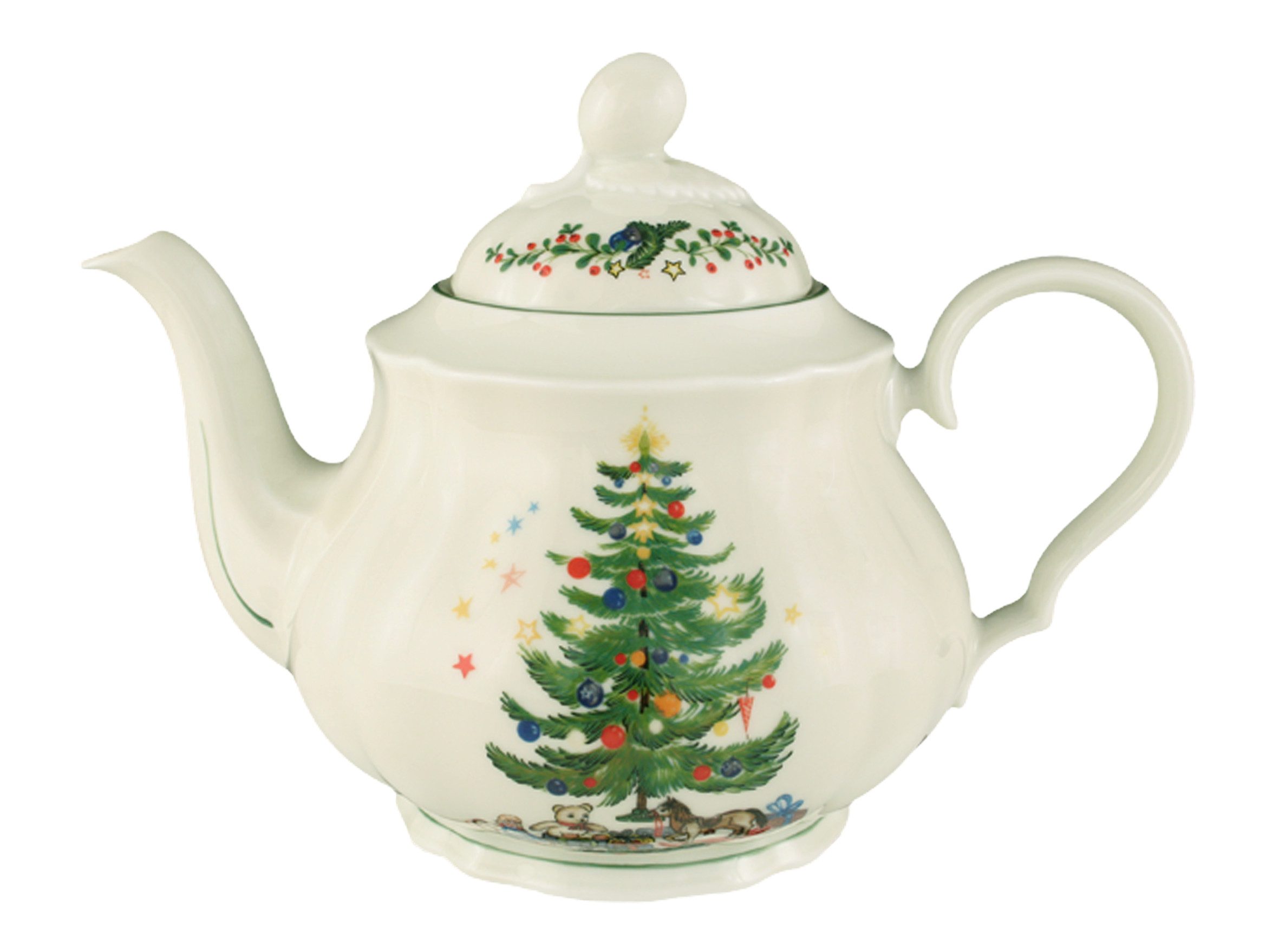 Seltmann Weiden Teekanne Marieluise Weihnachten, 1,10 l, 1,1 l, weihnachtliches Dekor