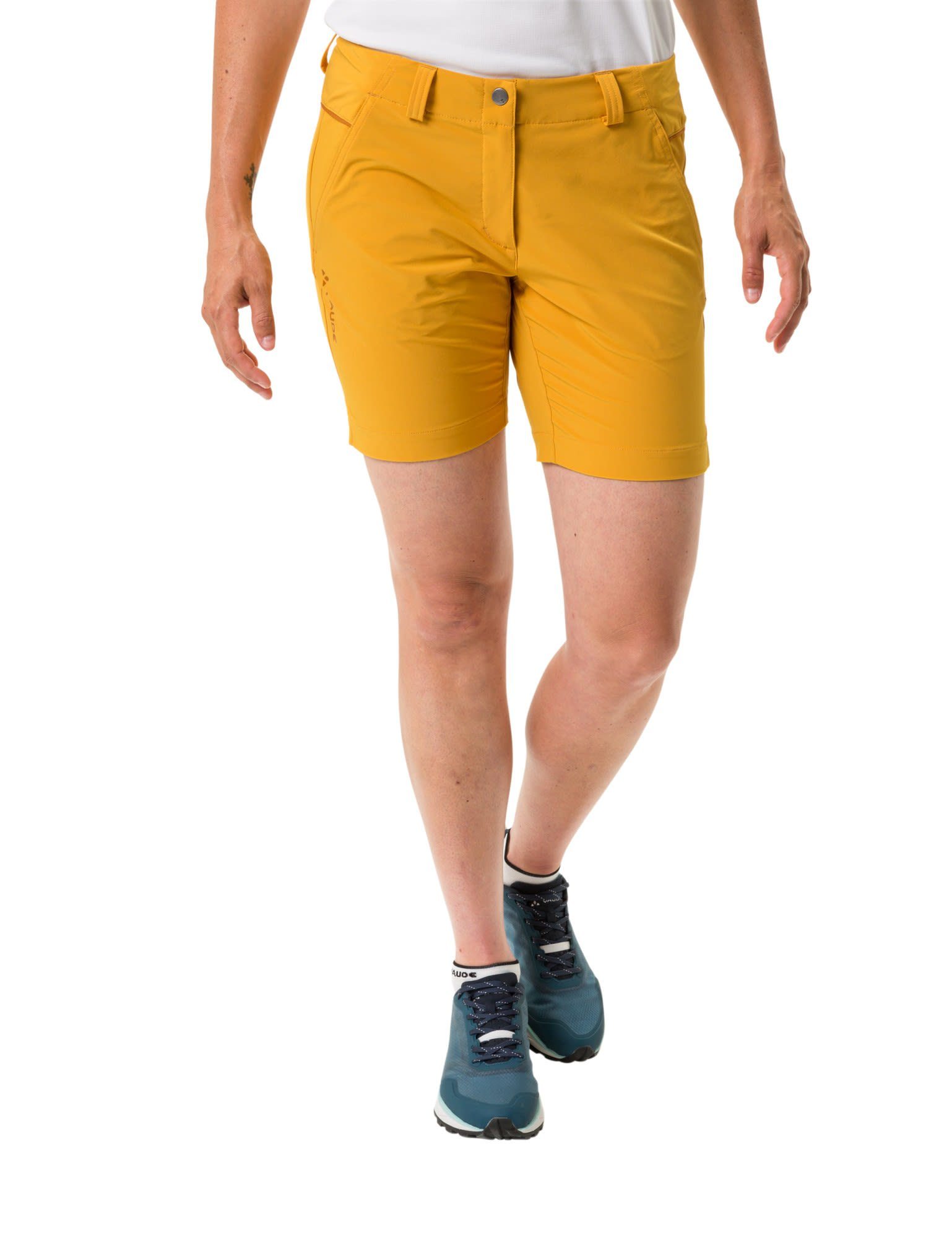 VAUDE Strandshorts Vaude Womens Yellow Skomer Shorts Shorts Damen Iii Burnt