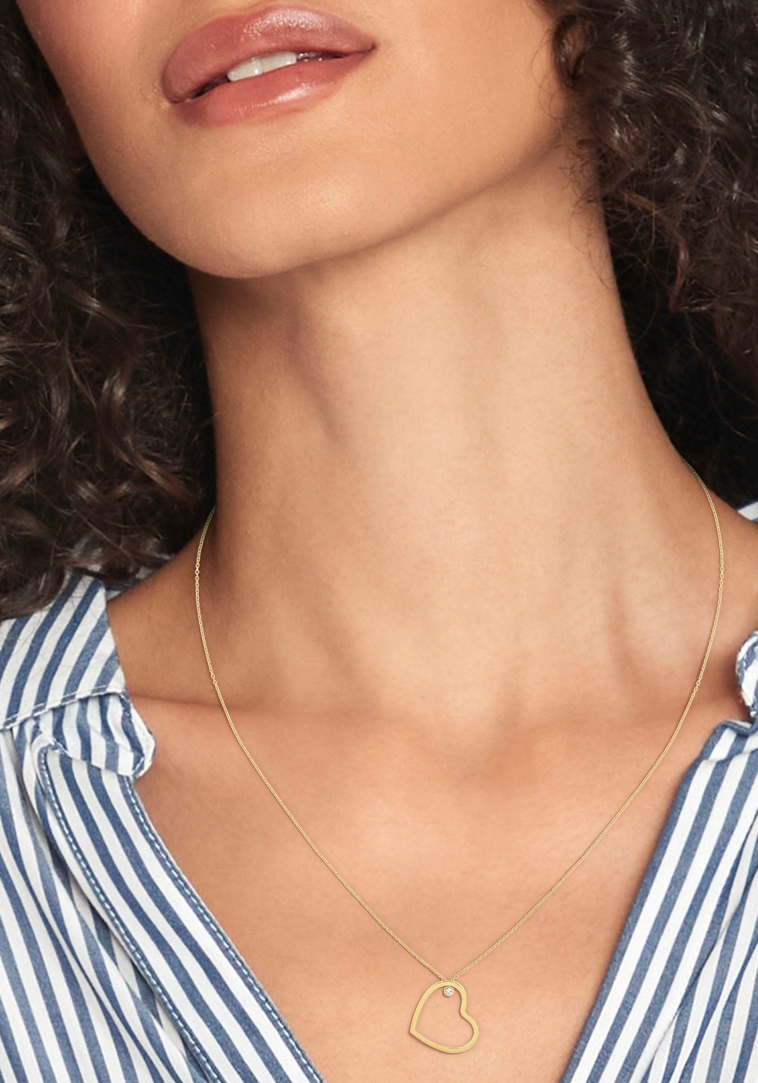 Tommy Hilfiger Kette mit Anhänger Schmu...