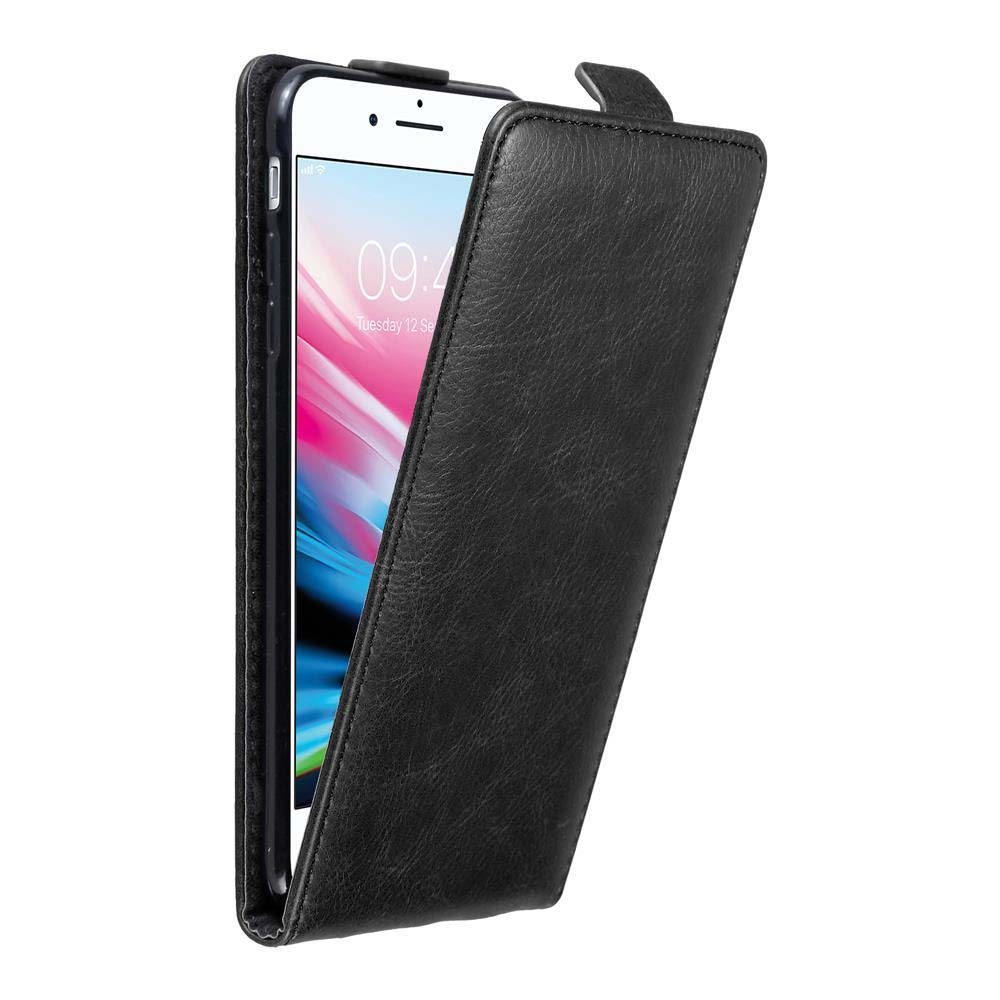 Leder Tasche für Apple iPhone 7/8 4,7 Zoll Handyhülle Flip Case Schutzhülle Schwarz iPhone 8 Hülle Supad iPhone 7 Hülle