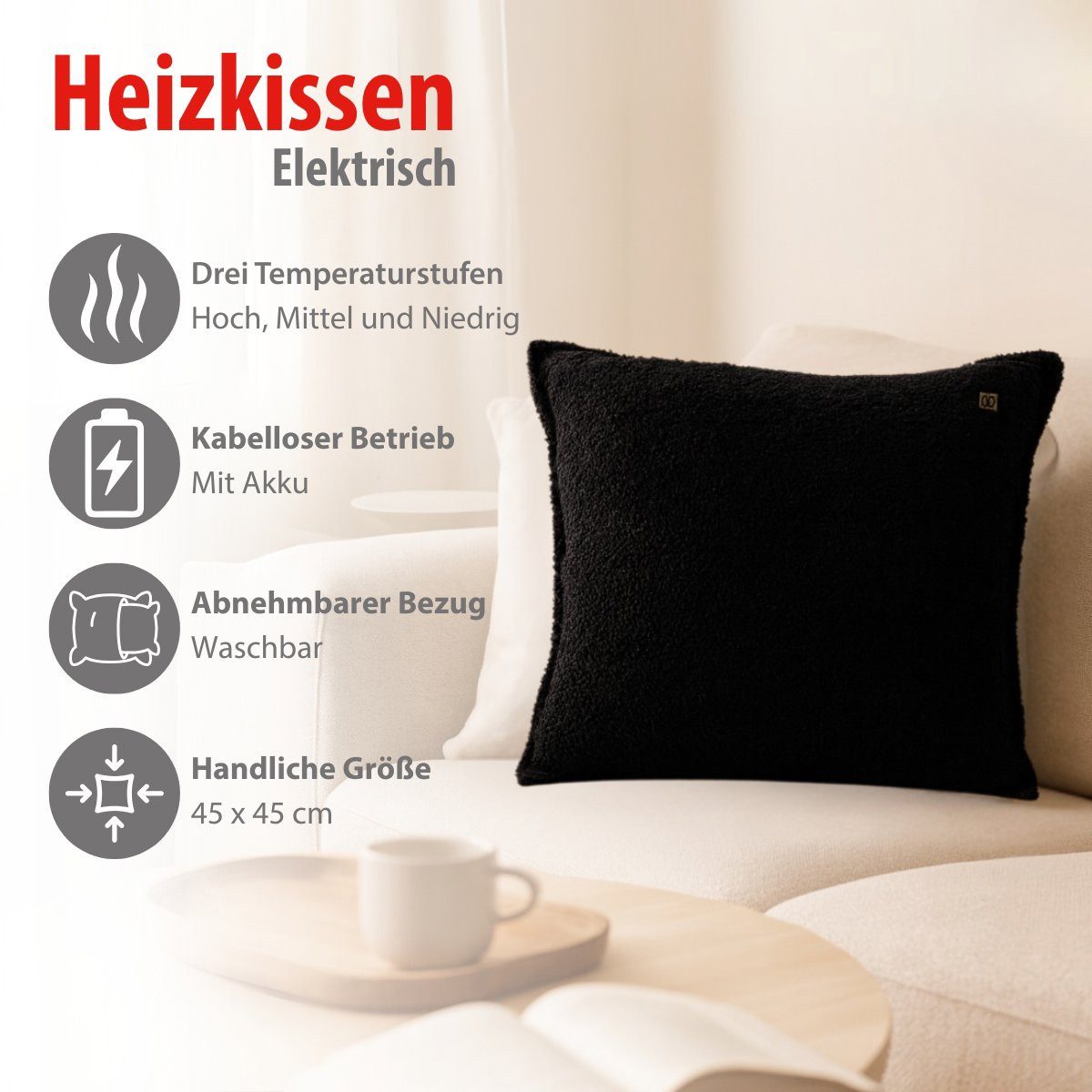 Alpina Heizdecke alpina Heizkissen Nacken & Schulter 100W