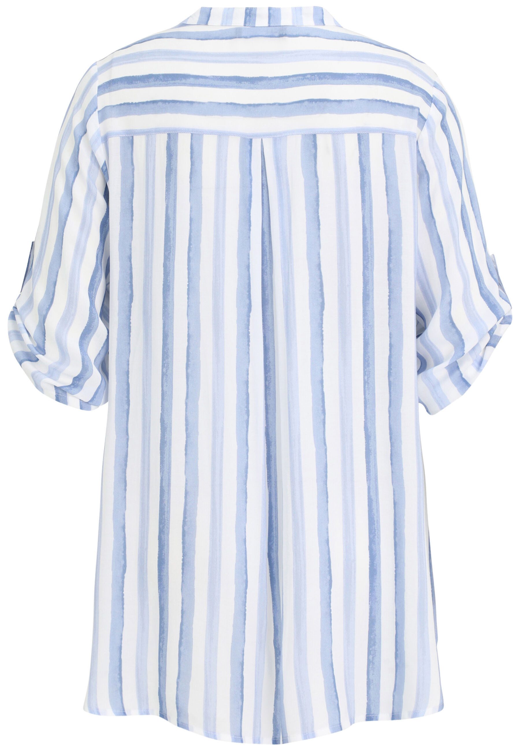 Doris Streich Klassische Bluse mit Striefen-Print