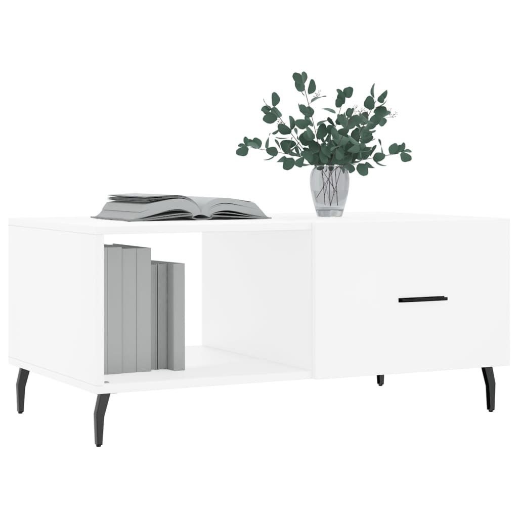 vidaXL Couchtisch Couchtisch Weiß 90x50x40 cm günstig online kaufen
