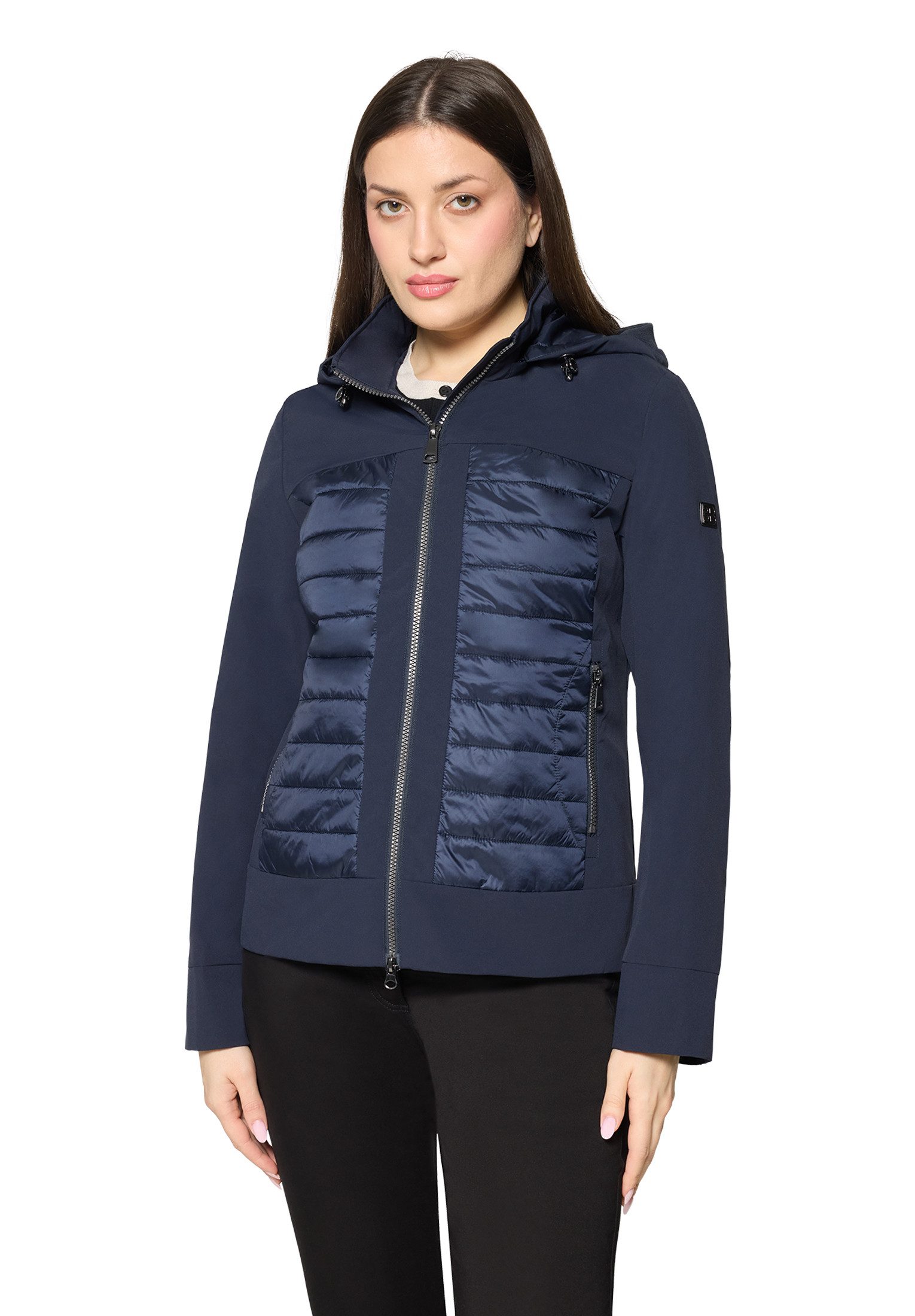 Outdoorjacke Damen mit abnehmbarer Kapuze