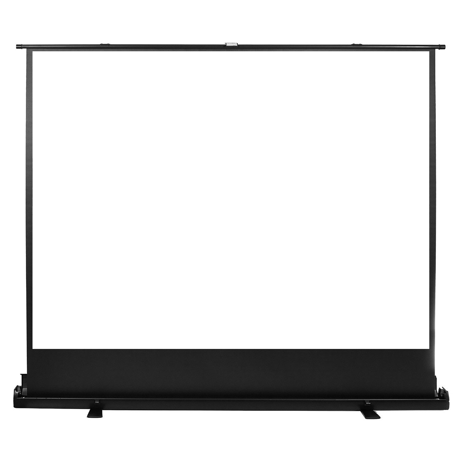 Maclean MC-211 Bodenprojektionswand Rolloleinwand (Tragbare Bodenprojektionswand 100 Zoll 4:3)