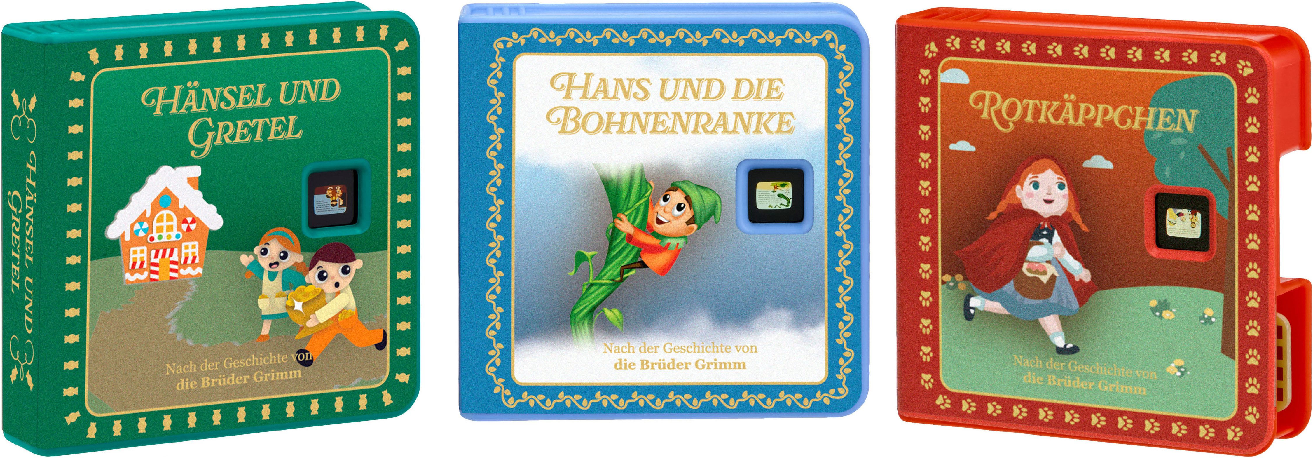 Little Tikes® Hörspielkassette Story Dream Machine, Grimm's Märchen Kollektion, (Set, 4-St), passend für Story Dream Machine