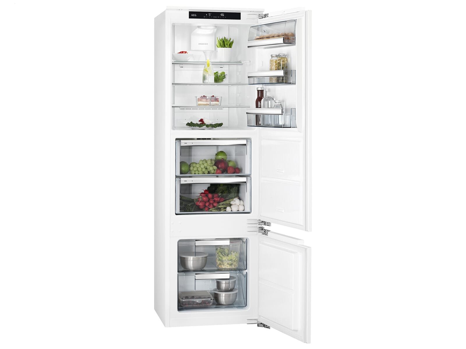 AEG Einbaukühlgefrierkombination 925514022, 0.0 cm hoch, integrierbar