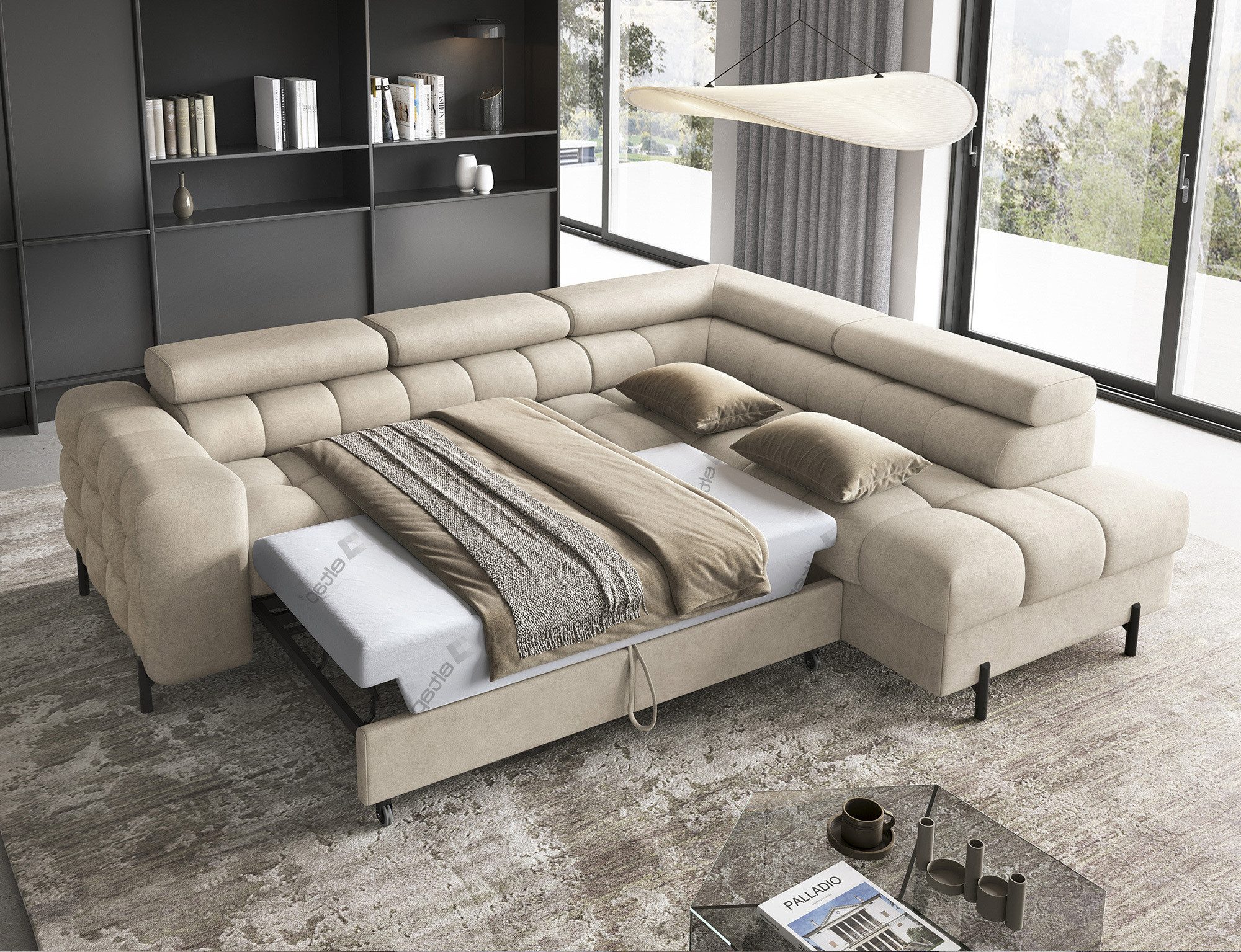 Möbel für Dich Ecksofa Ferucce 276x200x72-93 günstig online kaufen