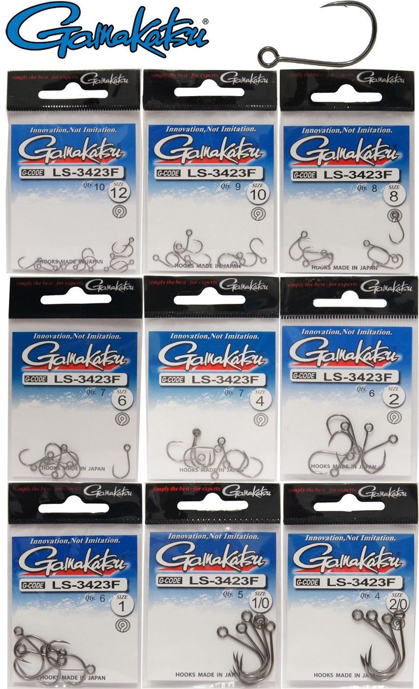 Gamakatsu Kunstköder Gamakatsu Haken LS-Serie 3423 für Kunstköder