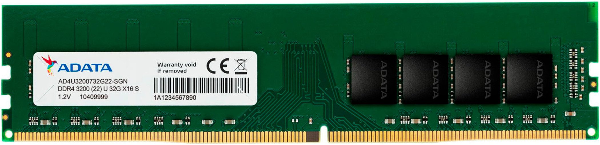 ADATA Premier-DDR4-3200-U-DIMM-Speichermodul 32GB PC-Arbeitsspeicher