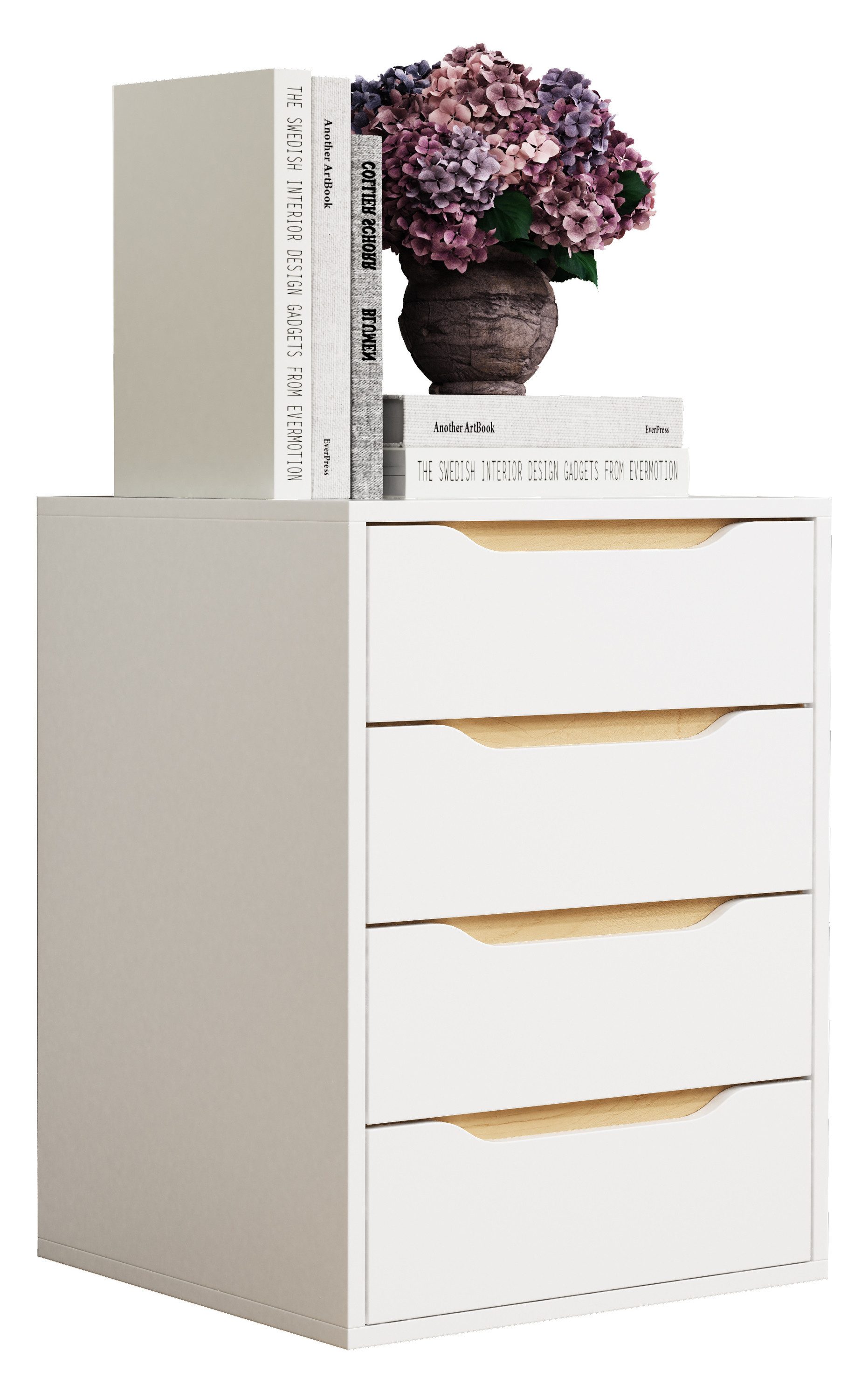 VCM Nachttisch Holz Nachtschrank Nachttisch Schublade günstig online kaufen