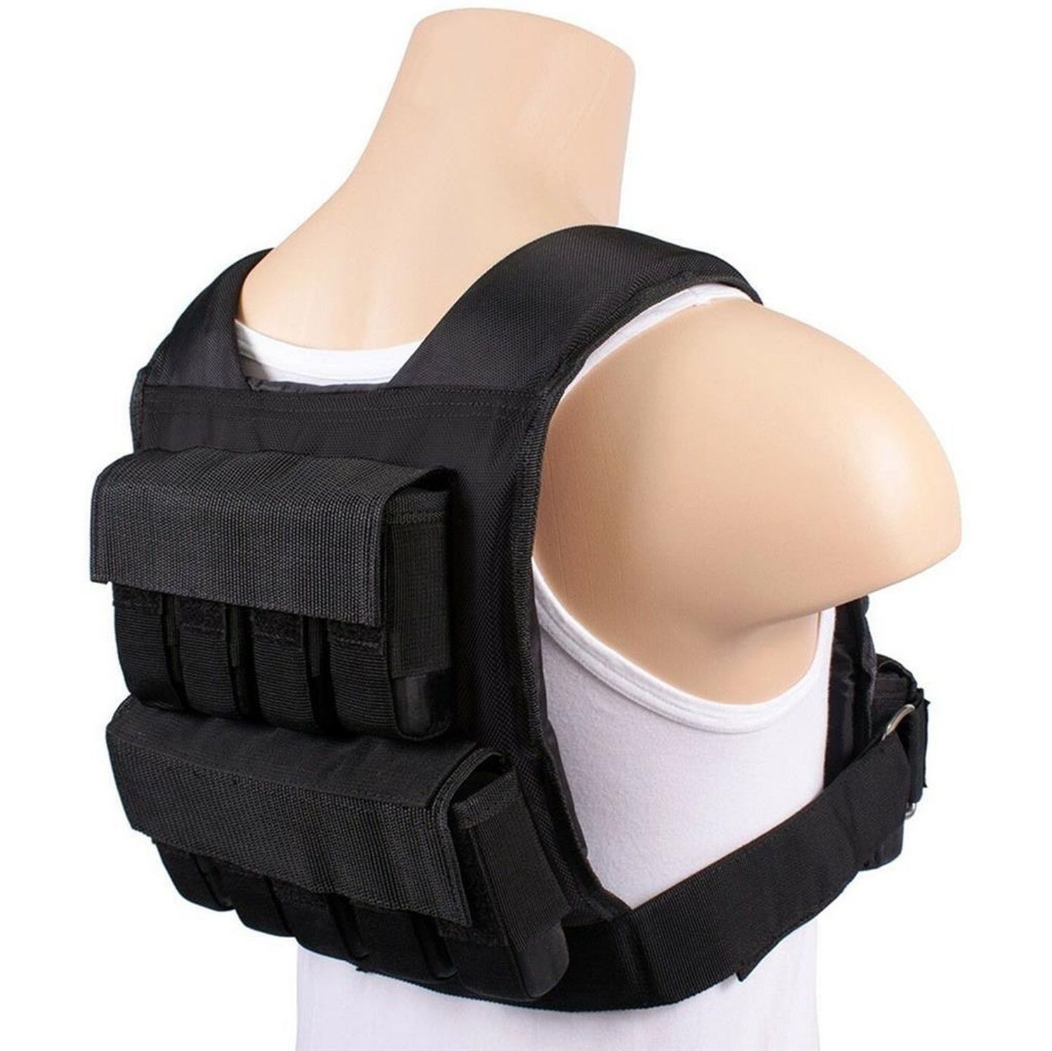 FORTEX Gewichtsweste 20 Kg Gewichtsweste schwarz