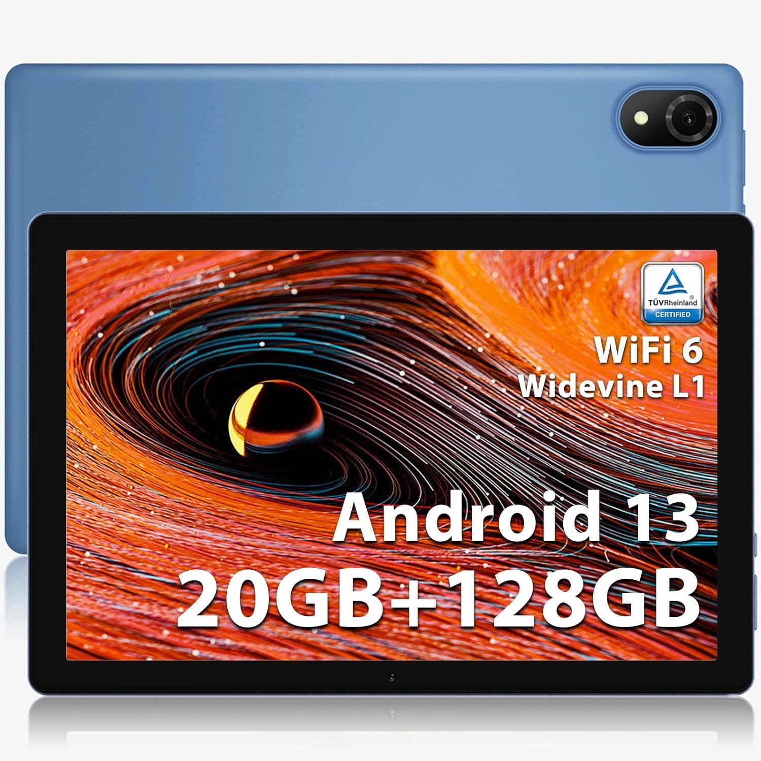 DOOGEE 20GB RAM 5060mAh Akku Bluetooth 5.0/TÜV Eye Protection/Widevine L1/OTG Tablet (10