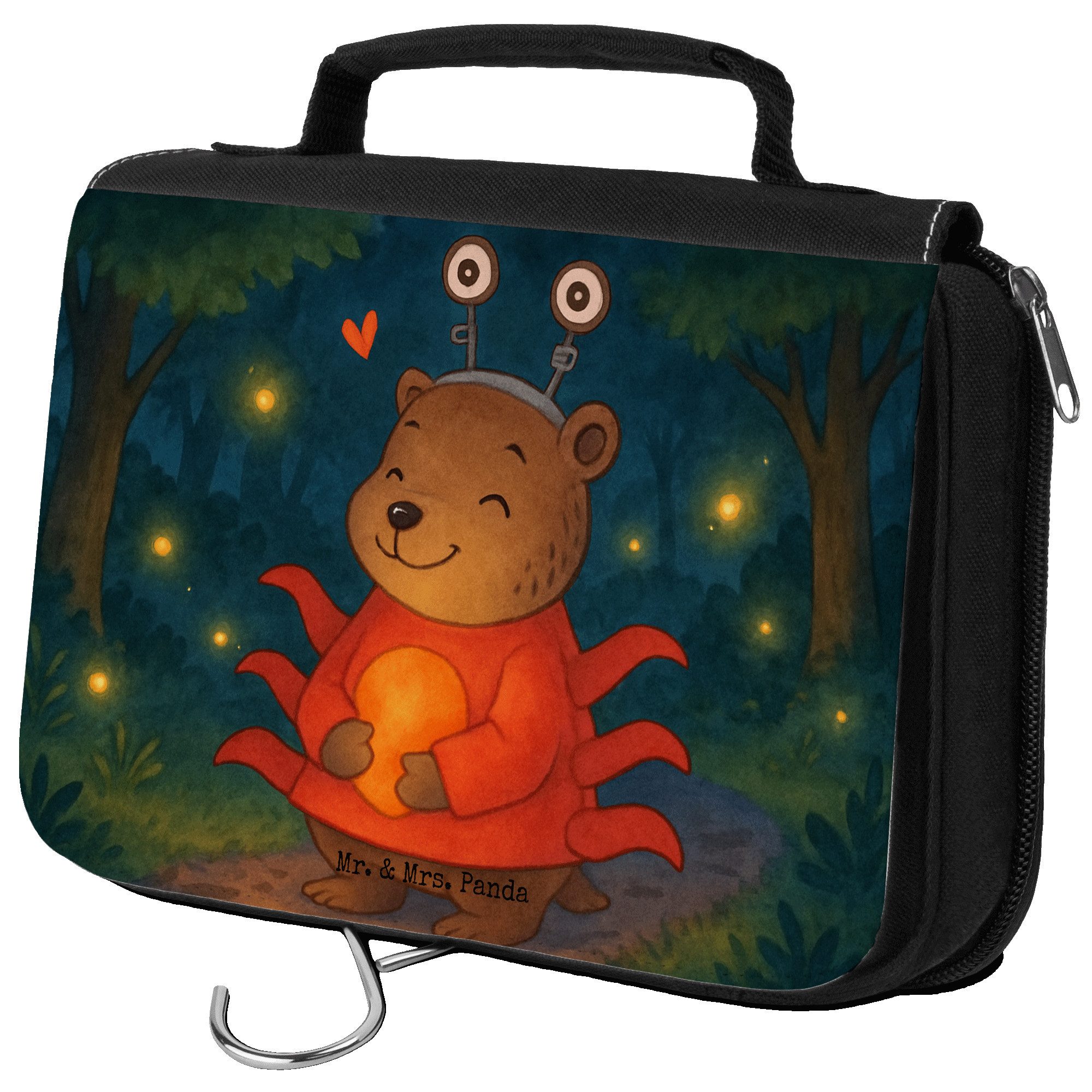 Kulturbeutel Krebs Astrologie Design, kosmetiktäschchen, Weiß, Schminktasche, badt