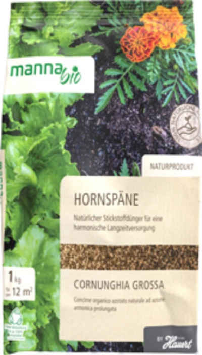 Hauert Langzeitdünger Manna Bio Hornspäne 1 kg für 12 qm