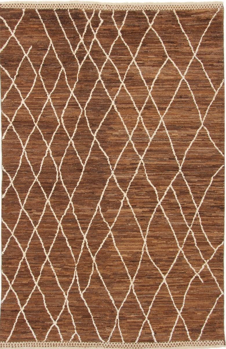 Orientteppich Berber Maroccan 163x246 Handgeknüpfter Moderner Orientteppich, Nain Trading, rechteckig, Höhe: 20 mm
