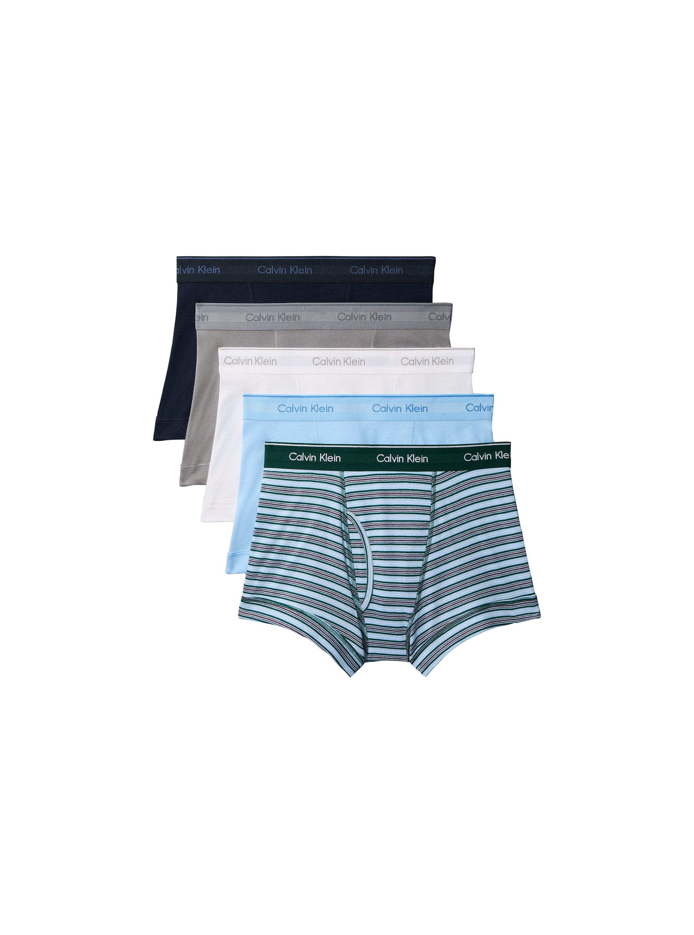 Calvin Klein Underwear Trunk TRUNK 5PK (Packung, 5-St., 5er-Pack) Mit elastischem Bund