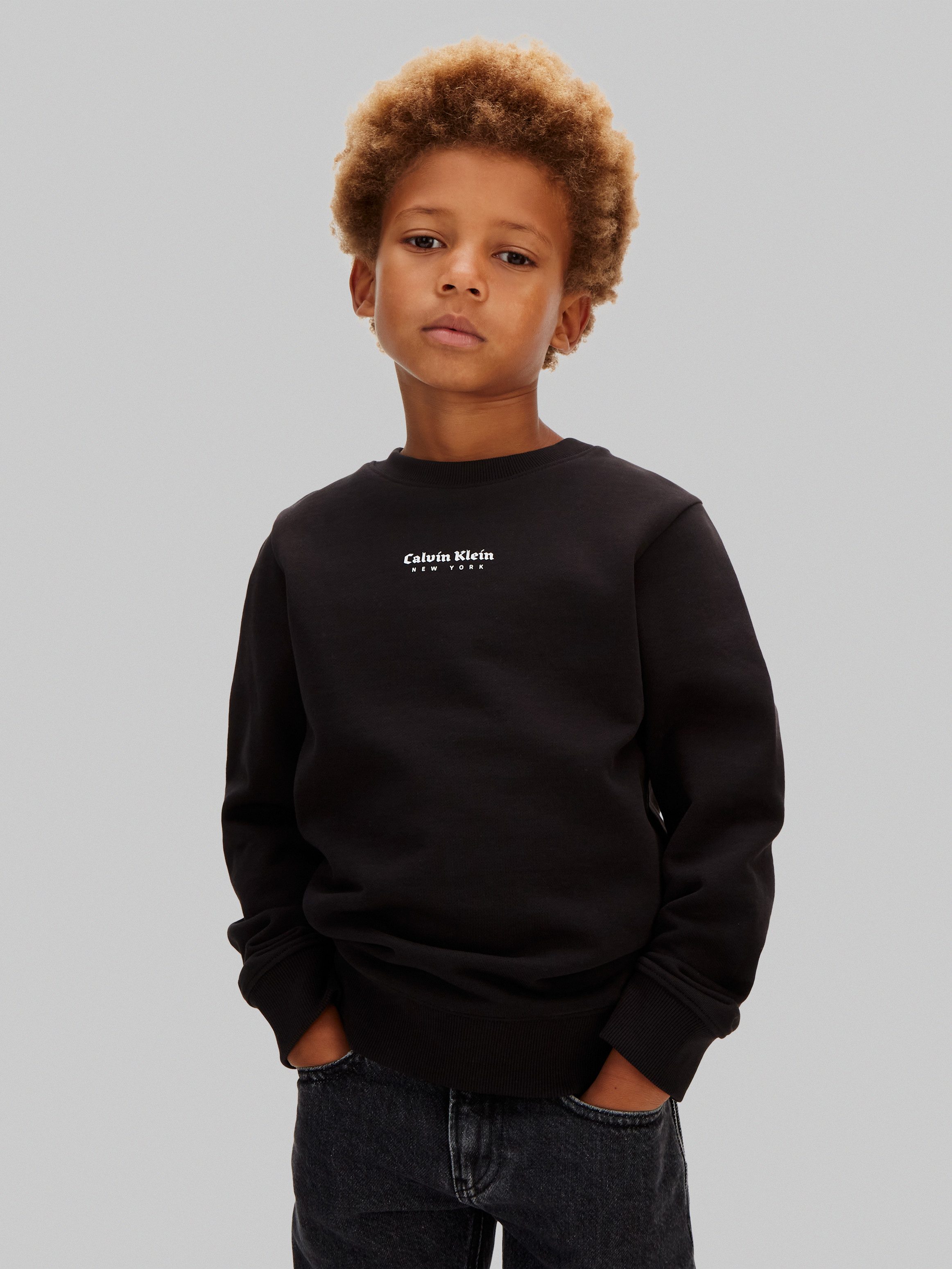 Calvin Klein Jeans Sweatshirt Regular fit, für Kinder bi 16 Jahre