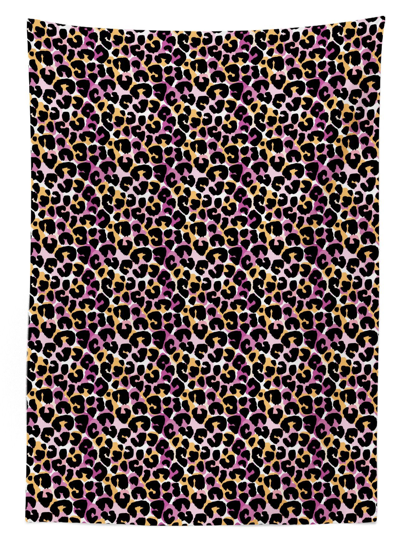 Abakuhaus Tischdecke Farbfest Waschbar Für geeignet Leopard-Druck Exotic den Farben, Wilde Außen Bereich Animal Klare