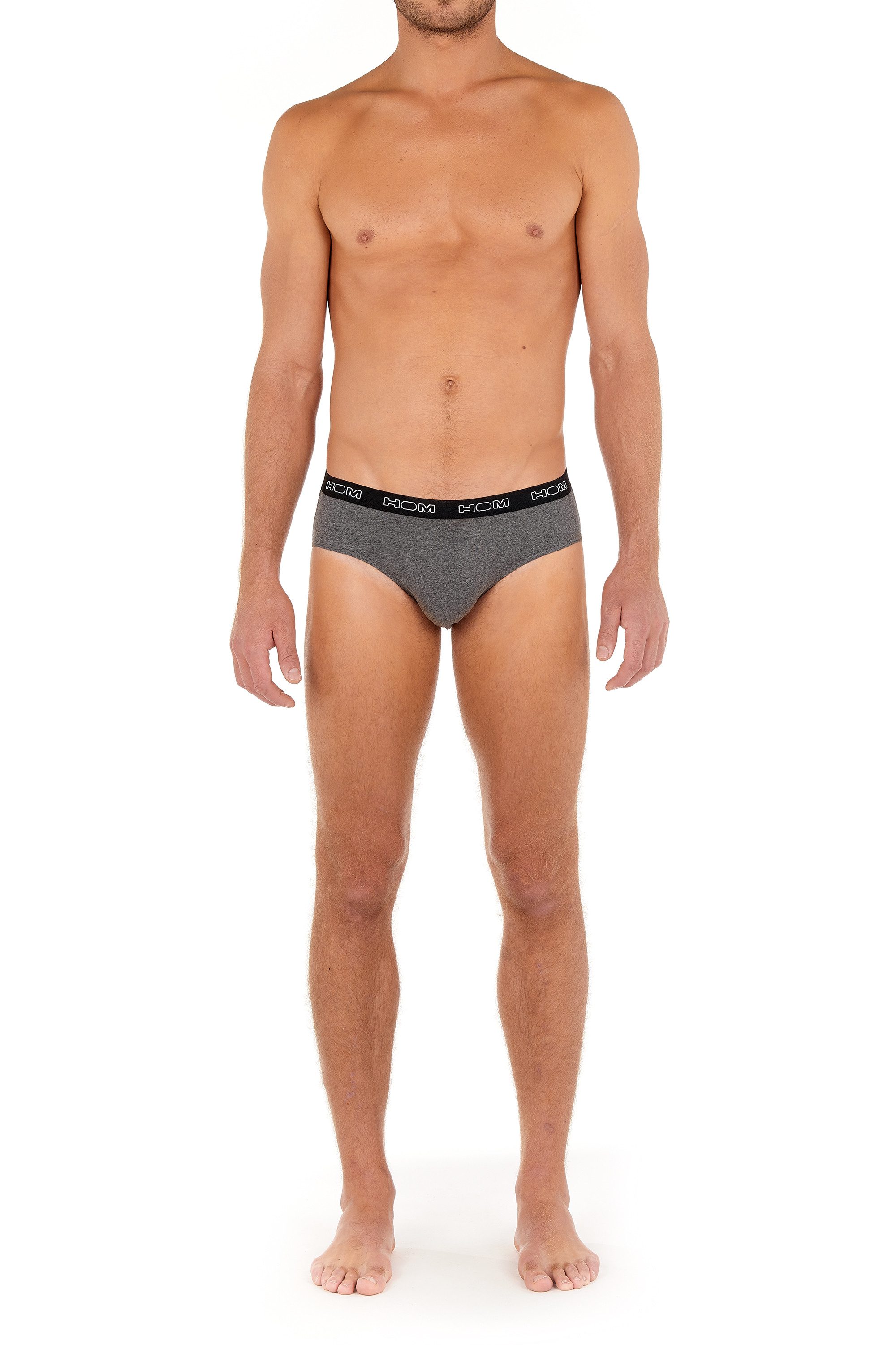 Hom Slip Boxerlines 2 (3er Pack) bequem, weich, eng, elastisch, basic, Logo günstig online kaufen