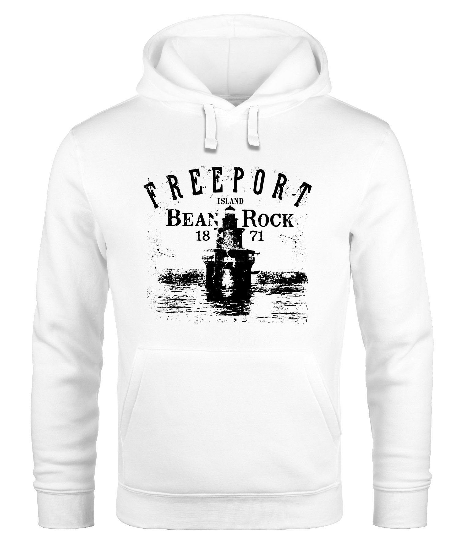 Neverless Hoodie Hoodie Herren Retro Print günstig online kaufen