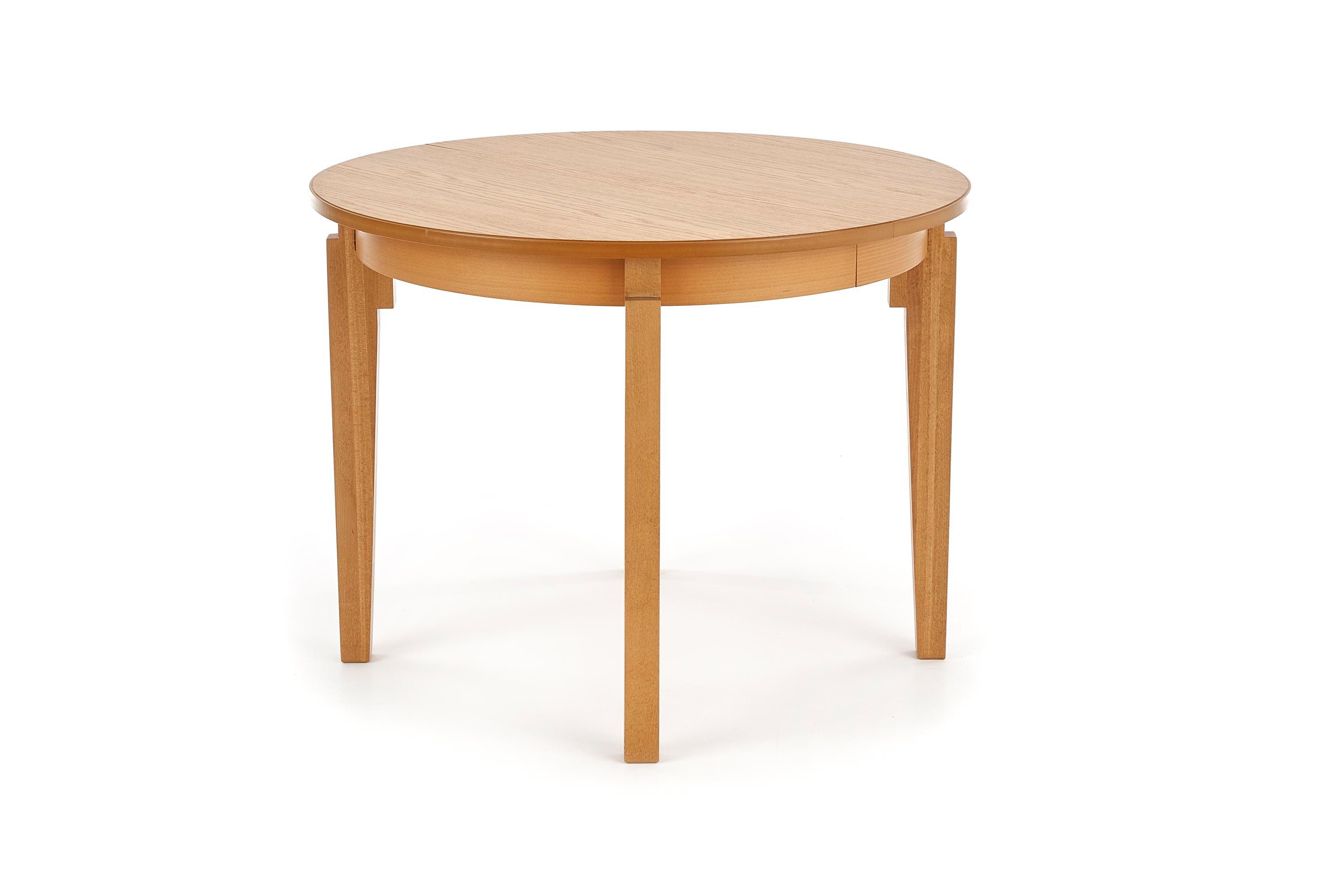 designimpex Esstisch Design rund HAS-111 Massivholz günstig online kaufen