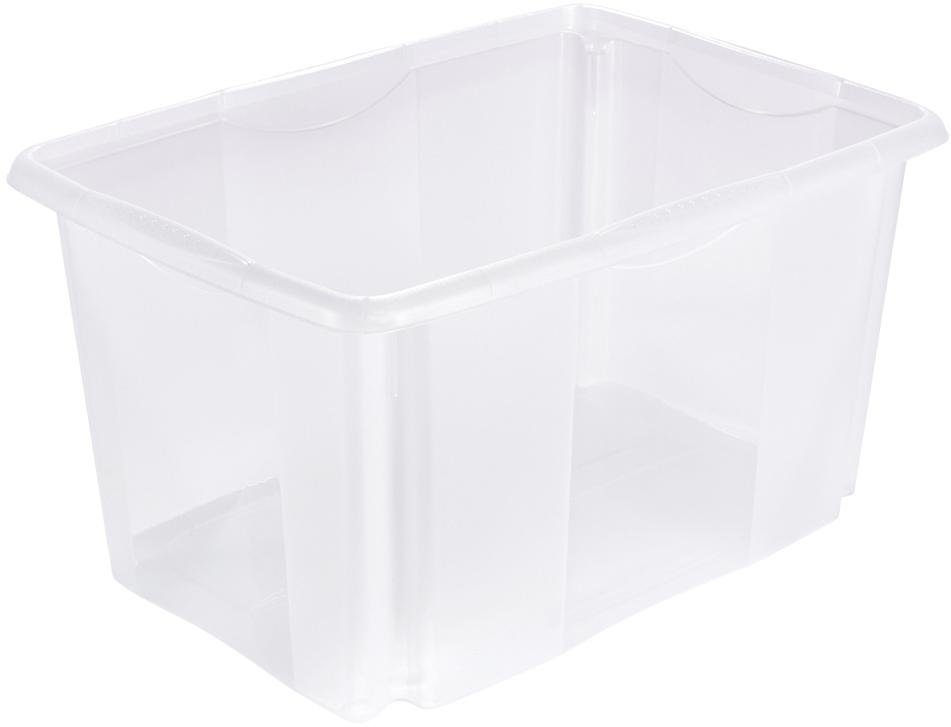 keeeper Aufbewahrungsbox emil (Set, 2 St), 45 L, mit Deckel, hochwertiger Kunststoff
