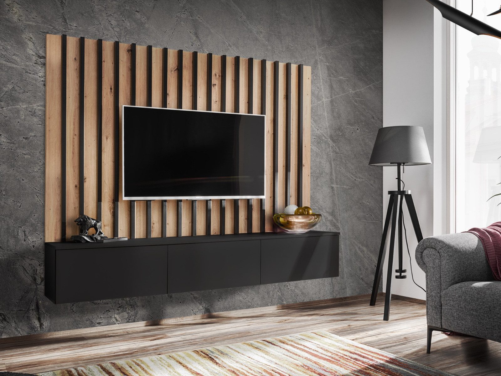 Furn.Design Lowboard Pearl (TV Mediawand in günstig online kaufen