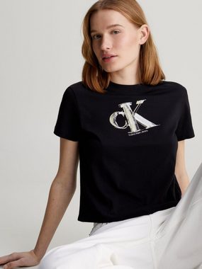 Calvin Klein Jeans T-Shirt META CK BABY TEE mit Markenlogo