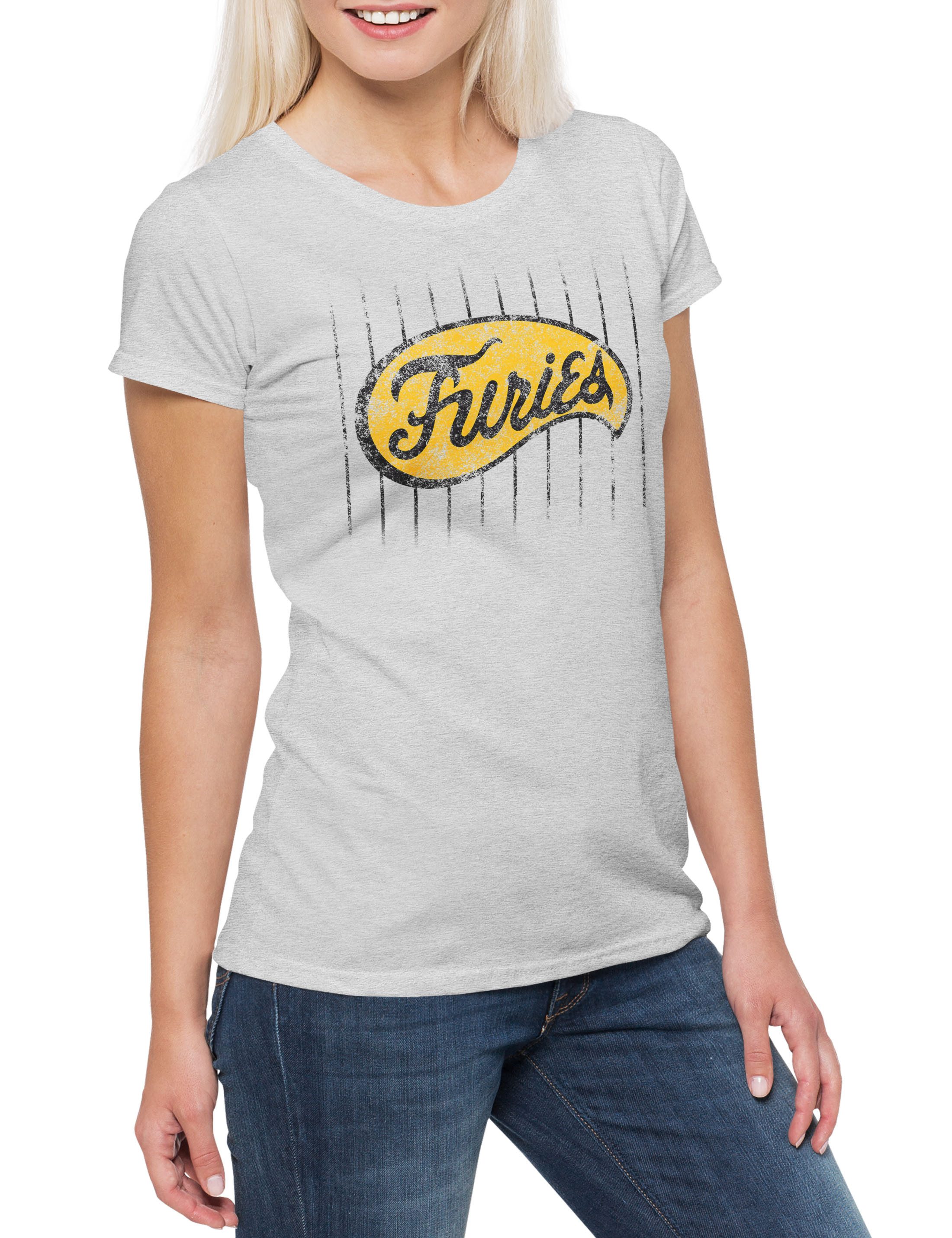 Print-Shirt The Warriors Furies Damen T-Shirt Die Kult Film Baseball Furies Riffs