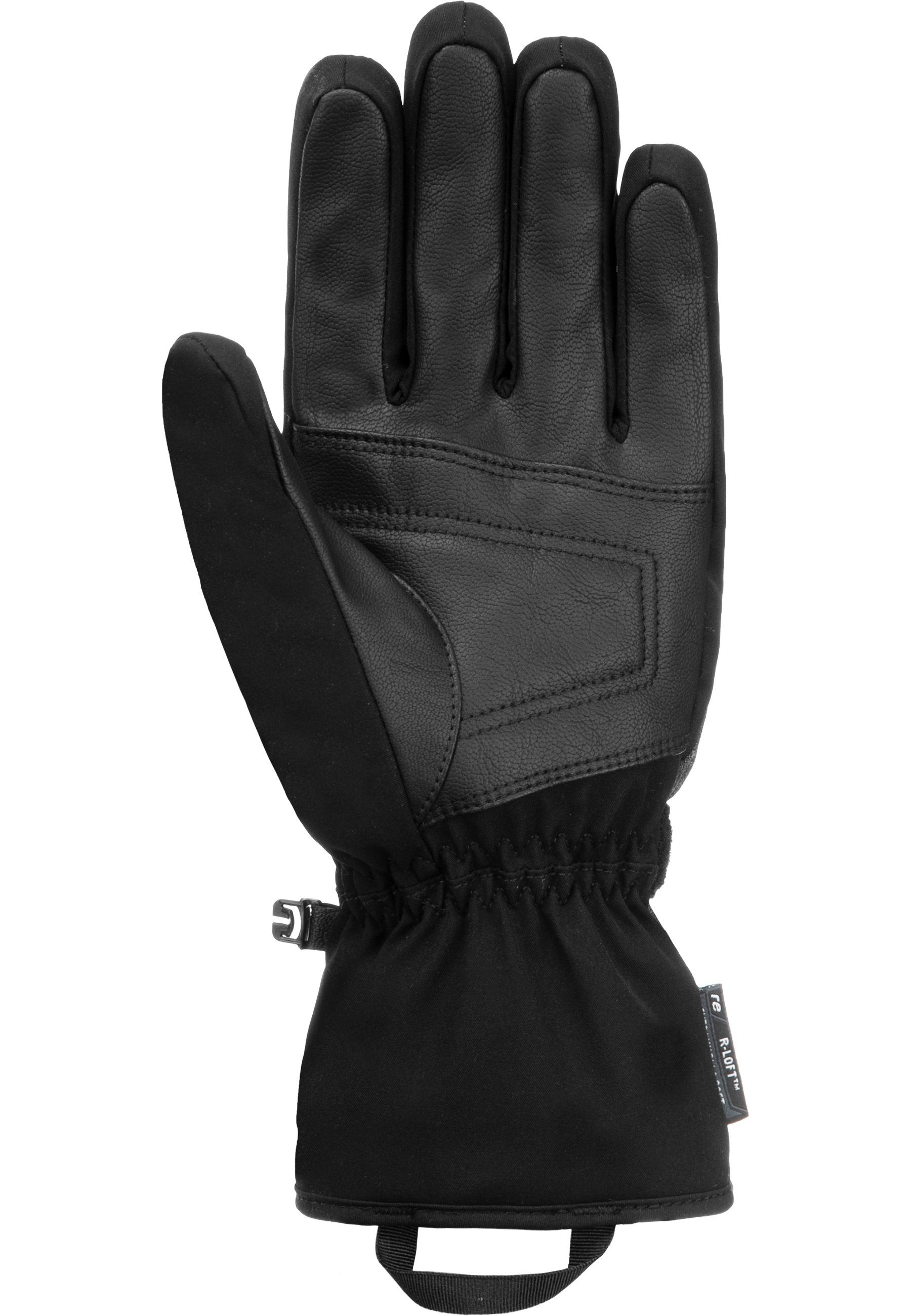 und dunkelgrau-schwarz sehr R-TEX® XT Primus warm, atmungsaktiv Reusch Skihandschuhe wasserdicht