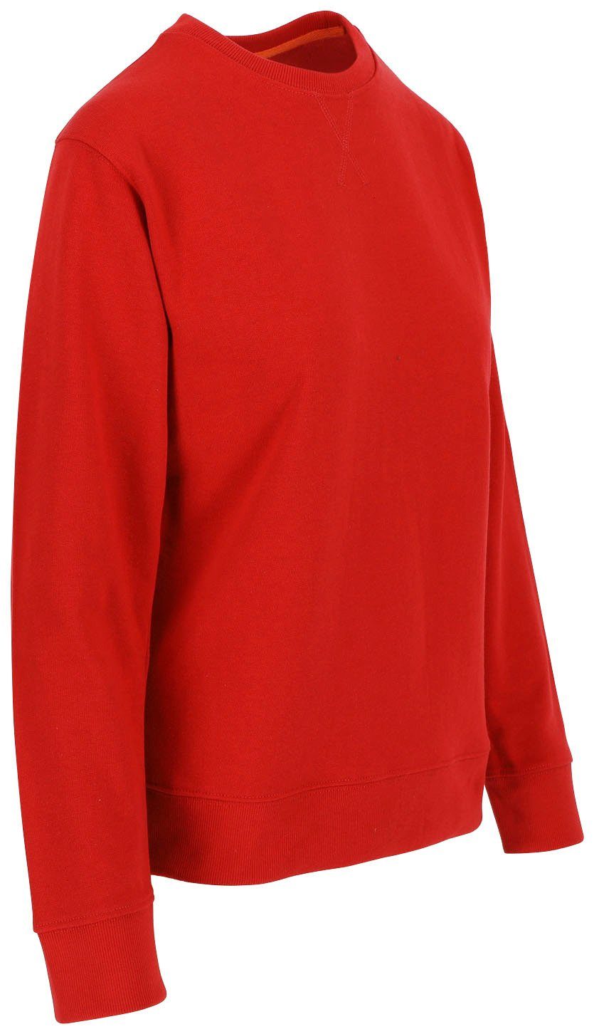 Herock Rippstrick-Kragen, Für weich, rundem Bund Sweater Damen, und Hals, Bündchen rot Hemera