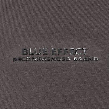 BLUE EFFECT Langarmshirt blue effect boys Langarmshirt Kapuze Kaffee braun (1-tlg)