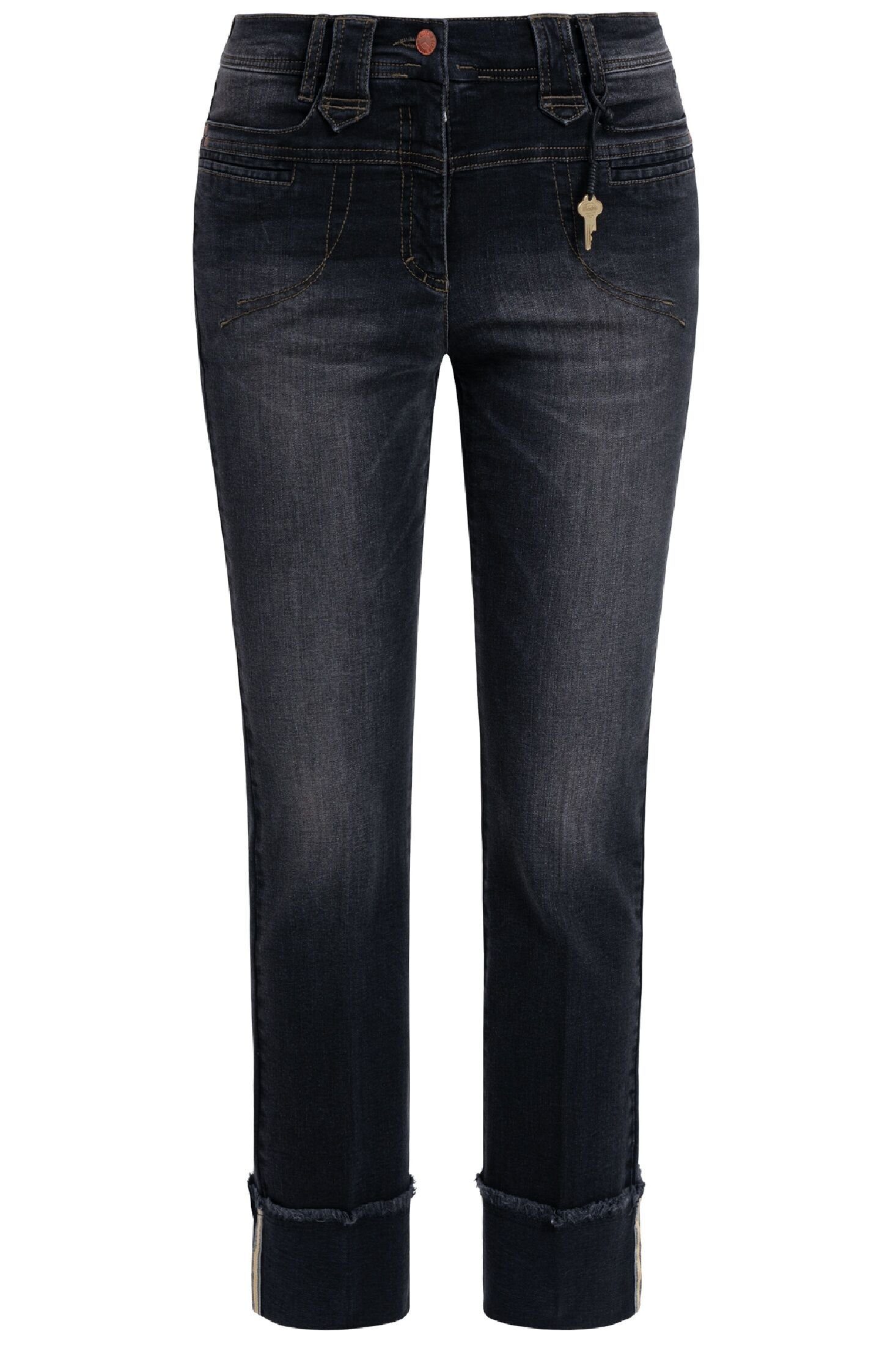 Recover Pants 5-Pocket-Jeans BLACK ALINA