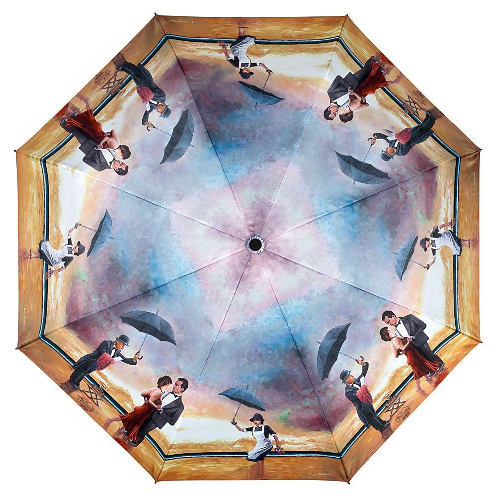 von Lilienfeld Stockregenschirm Motivschirm Theo Michael: Hommage to The Singing Butler Kunst, Kunstdruck