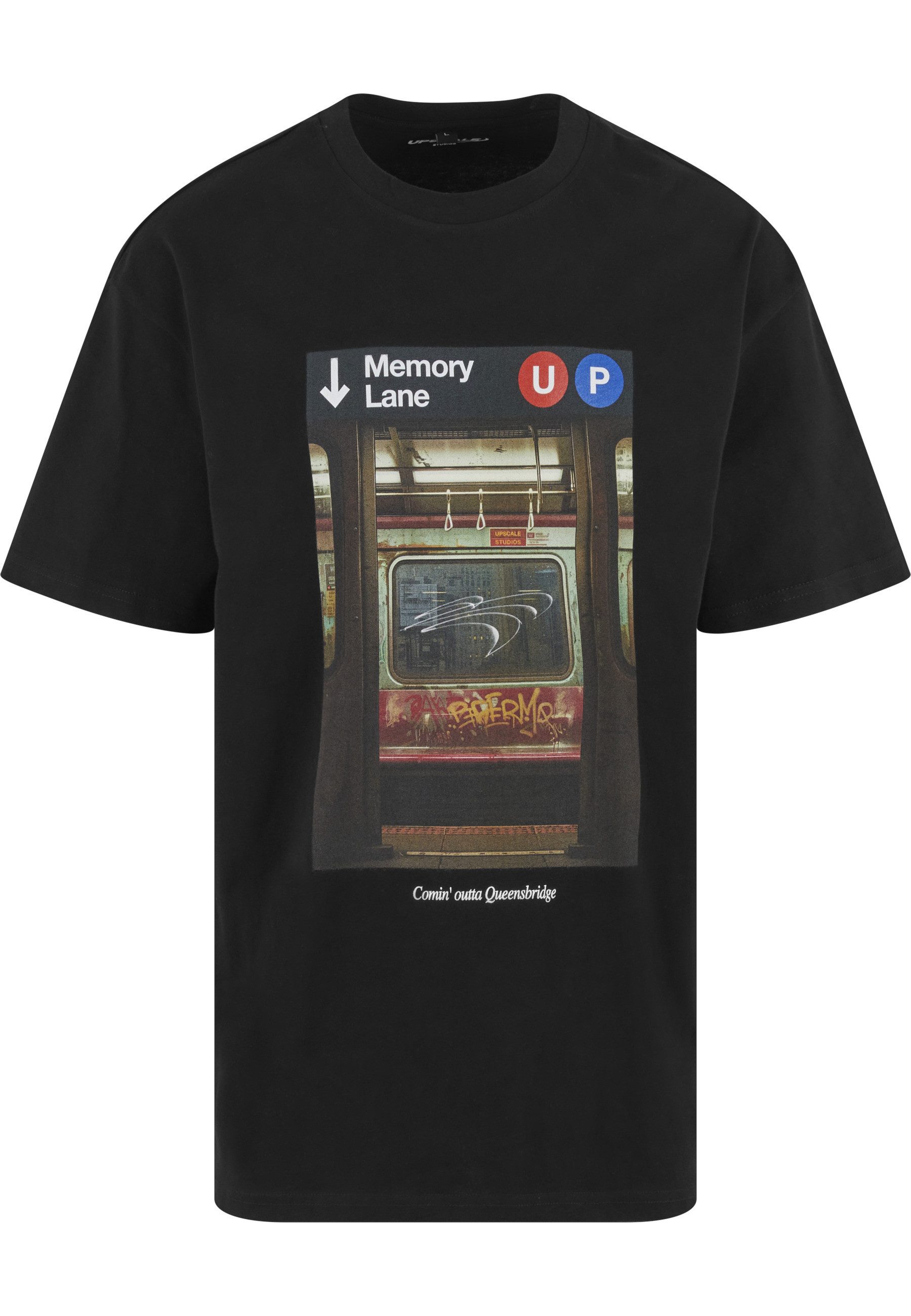 Upscale by Mister Tee T-Shirt Upscale by Mister Tee Memory Lane Oversize Tee (1-tlg)