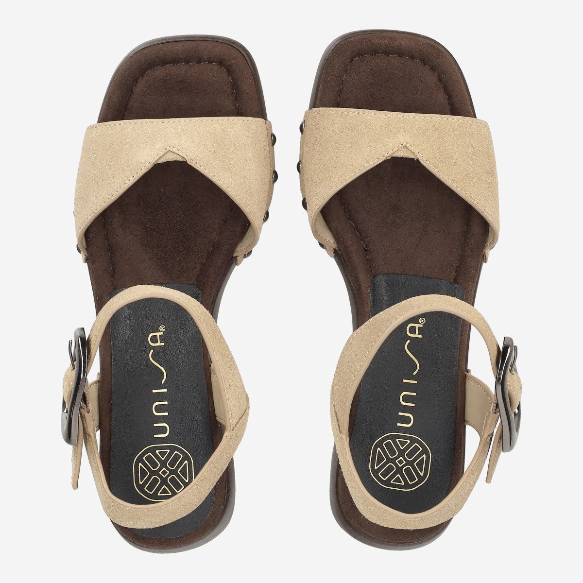 Unisa Unisa INCA_BS BARLEY, Sandaletten, Beige, Damen Sandalette