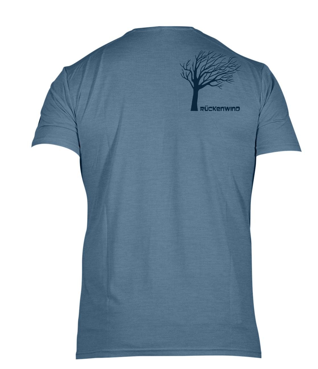 Maul T-Shirt Waldwind fresh light blue