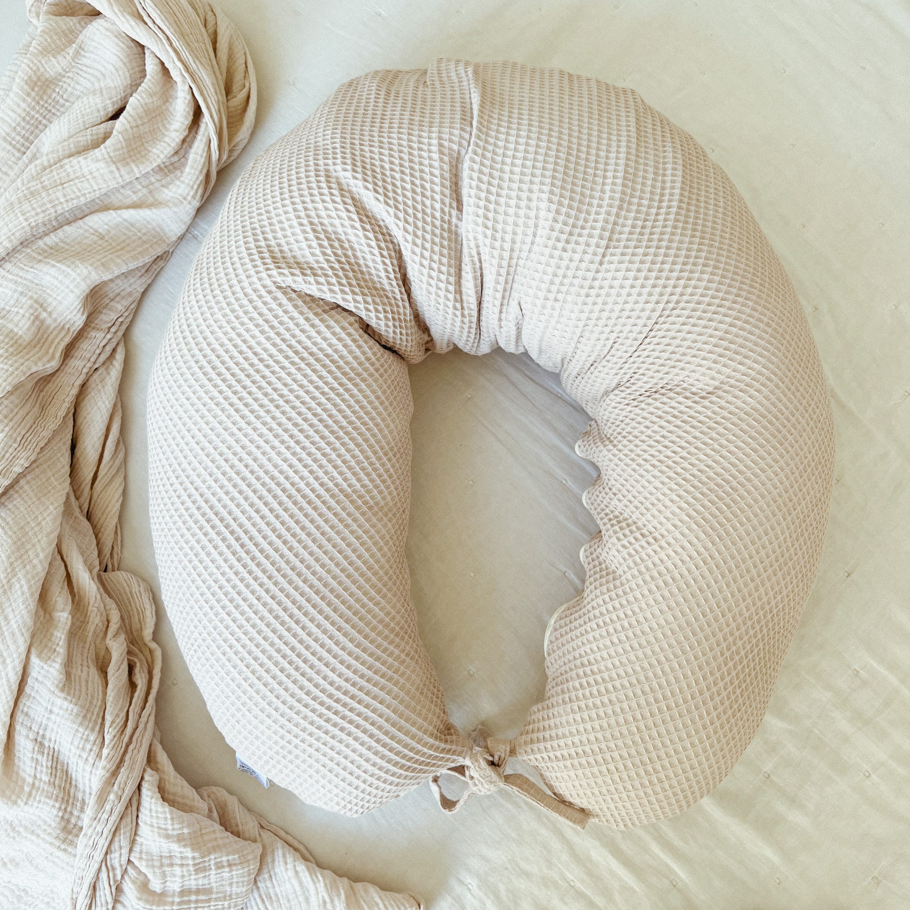 LittleANTunique Stillkissen Stillkissen Cord beige, Seitenschläferkissen günstig online kaufen