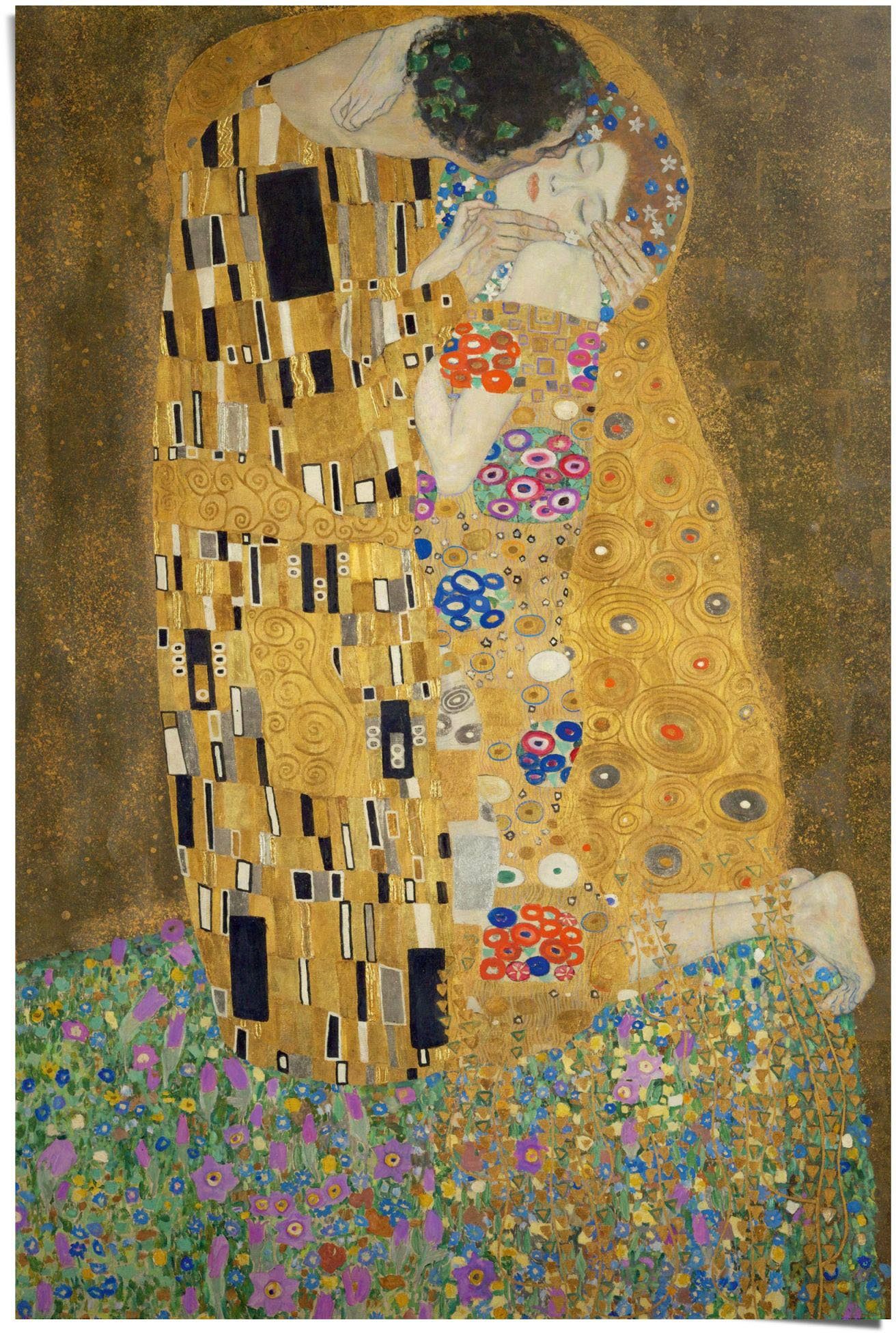 Reinders! Poster Klimt, Gustav Kuss Poster Der Kunst St) (1