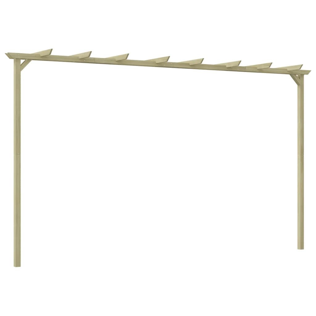 furnicato Pergola Gartenpergola Imprägniertes Kiefernholz 360x200x60 cm, (1-tlg)