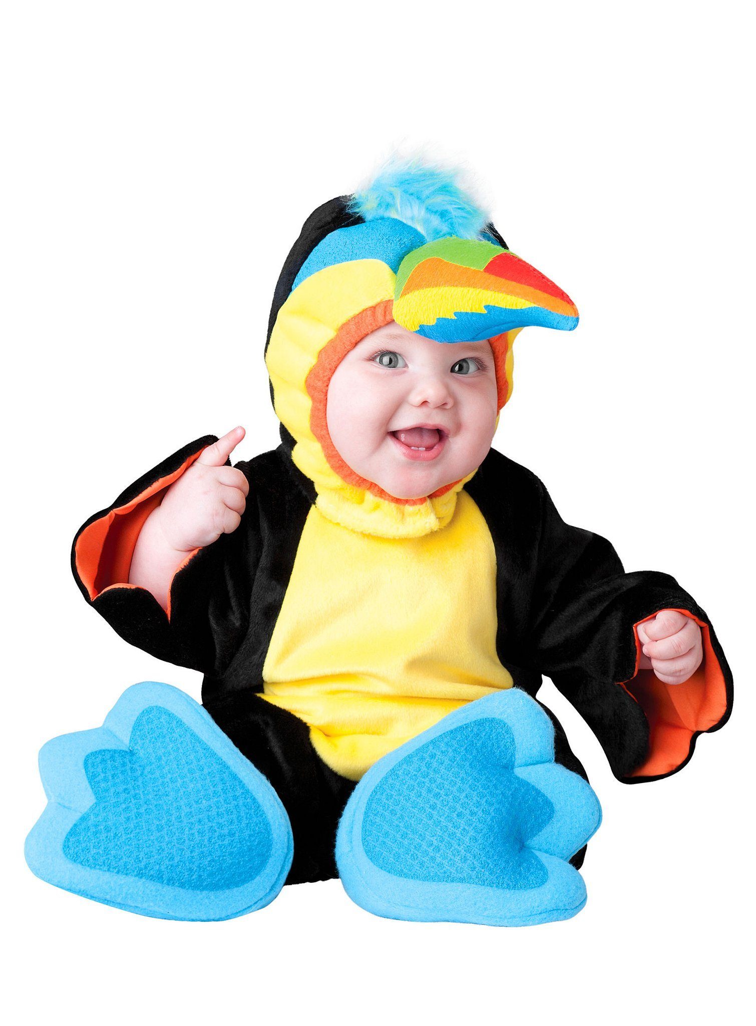 In Character Kostüm Tukan, Tierisch niedliche Verkleidung für Kleinkinder