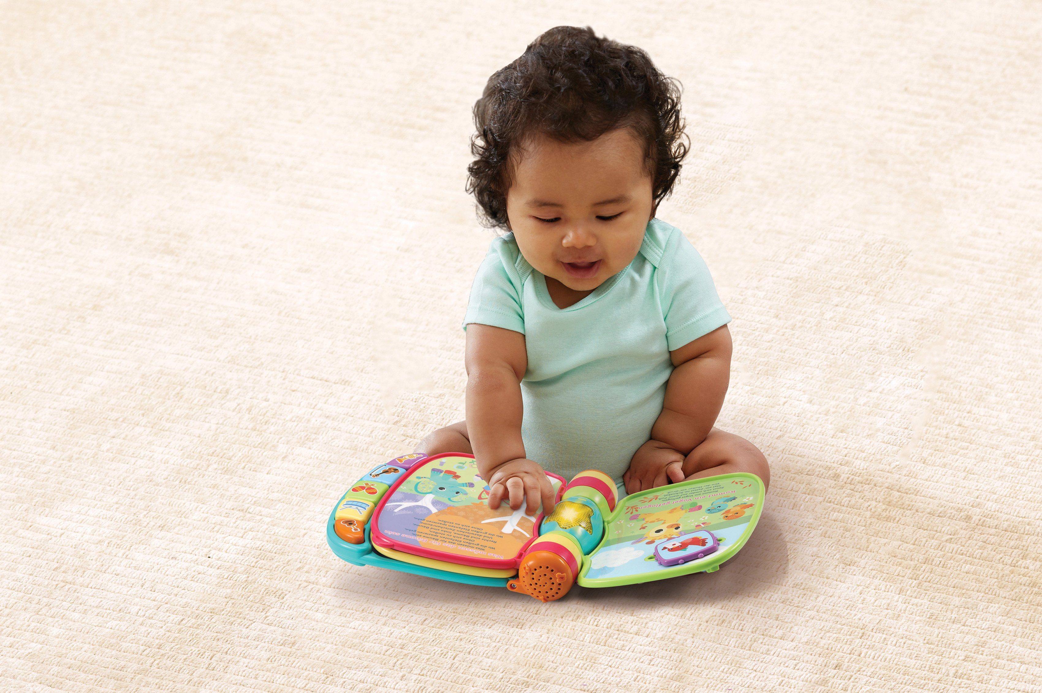 Vtech® Kinderbuch VTechBaby, Mein erstes Liederbuch, mit Licht und Sound