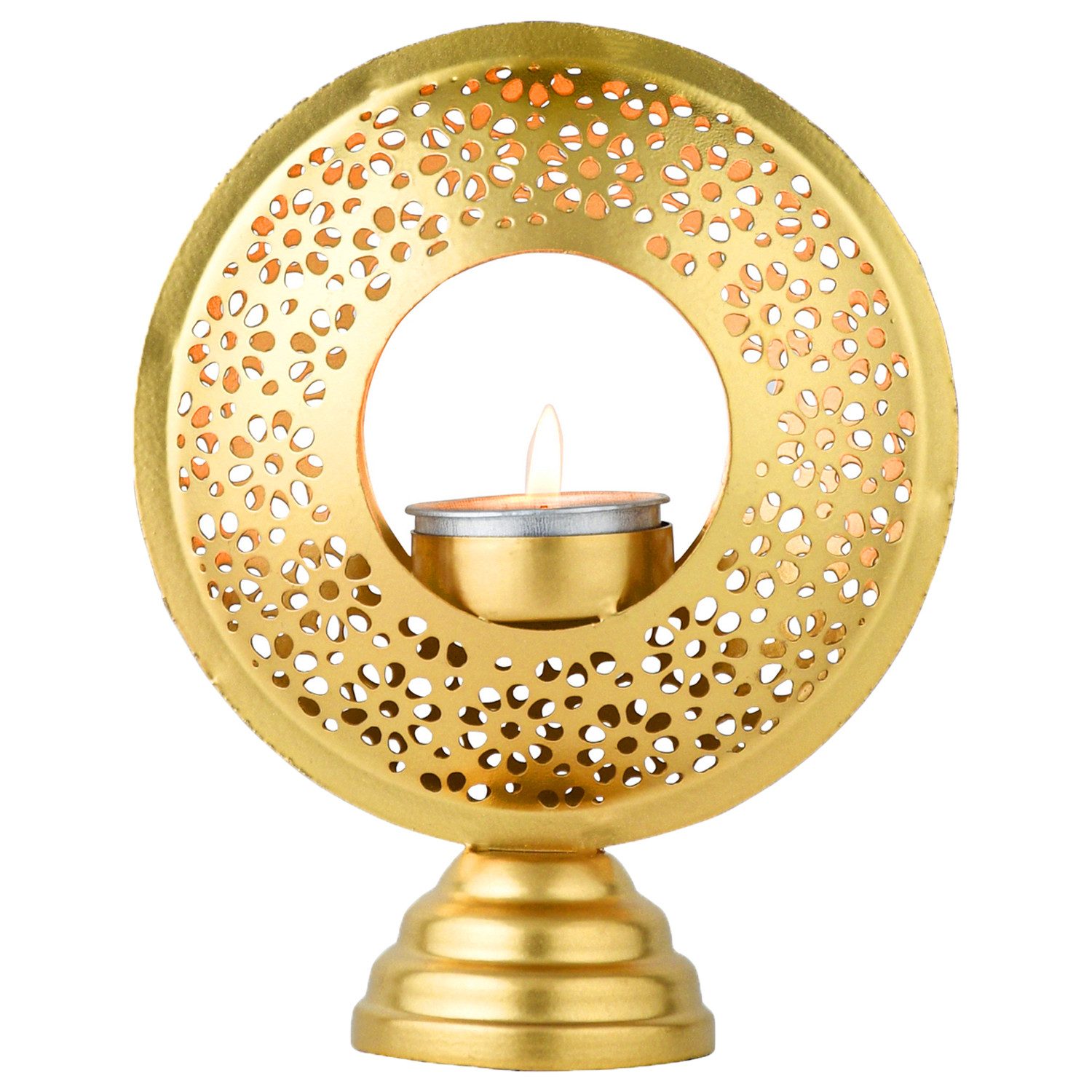 Marrakesch Orient & Mediterran Interior Teelichthalter Orientalische Teelichthalter Amif 16cm (1 St), Handarbeit