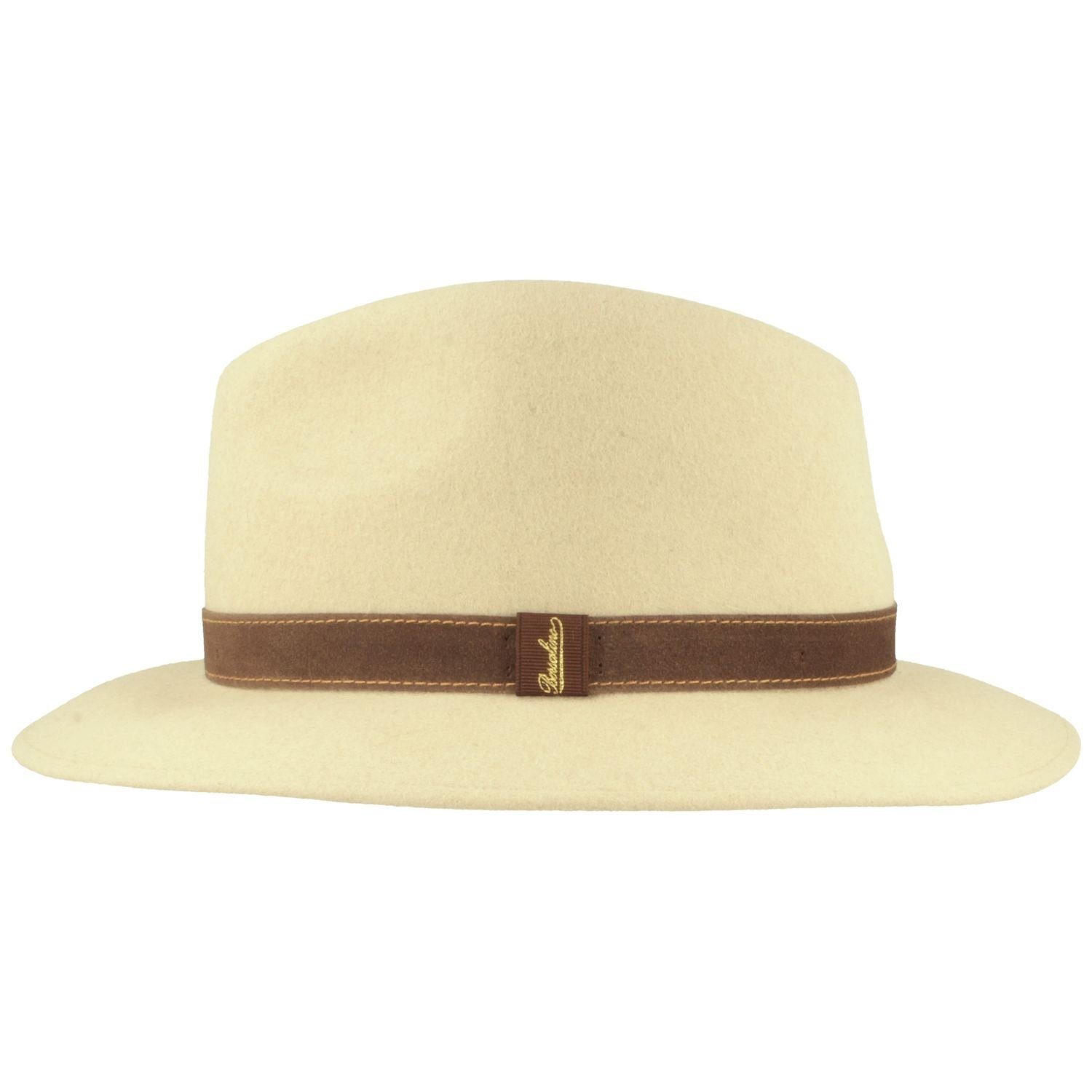 Filzhut Rustico Feiner taupe Hasenhaarhut 0340 Borsalino in Traveller-Form