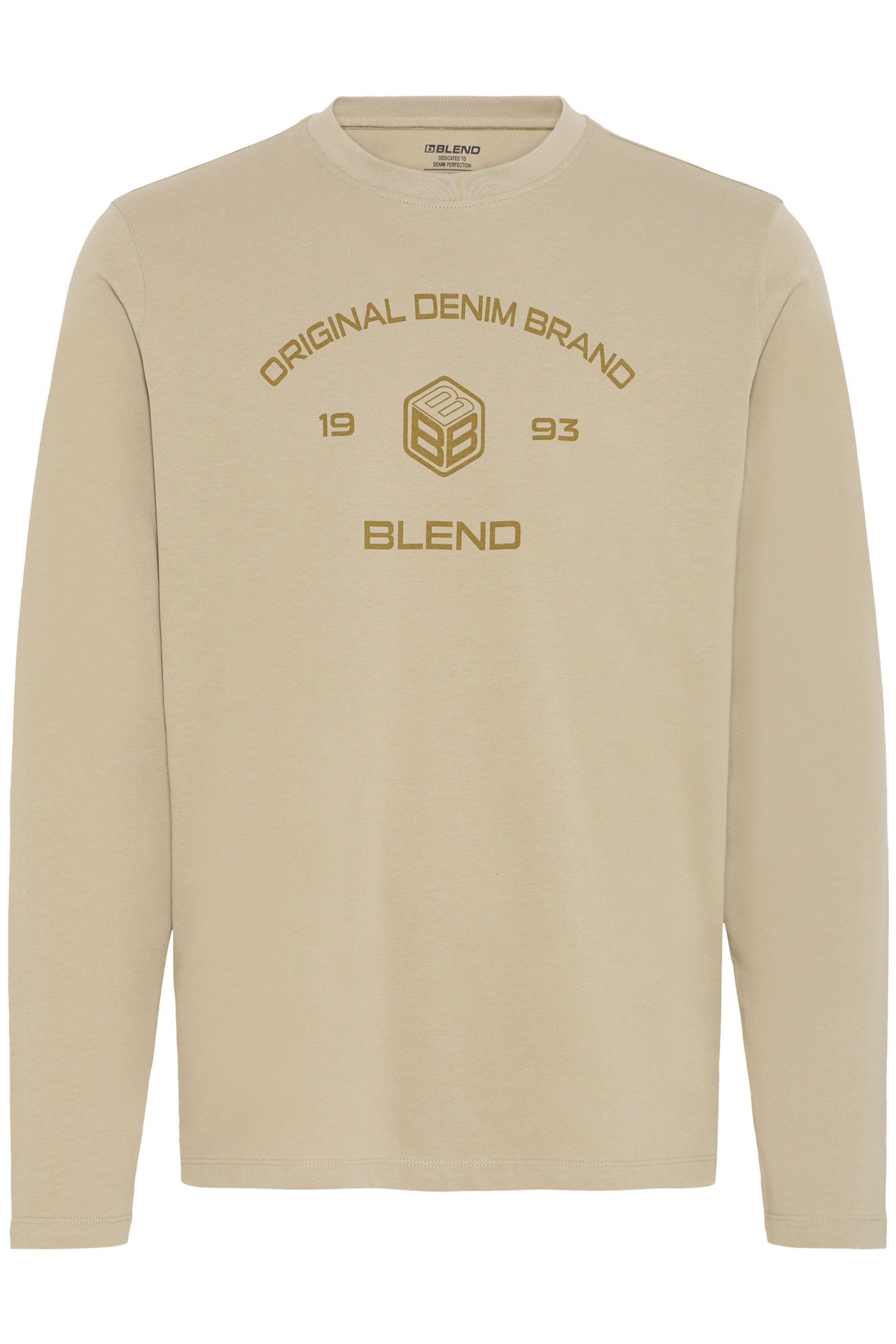 Blend Langarmshirt BHKarson Stilvolles Langarmshirt mit Print