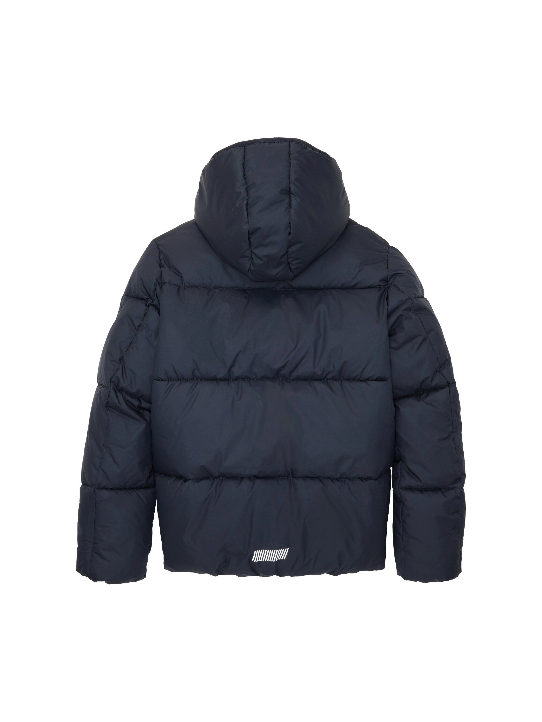 TOM TAILOR Steppjacke mit sky captain Kapuze blue