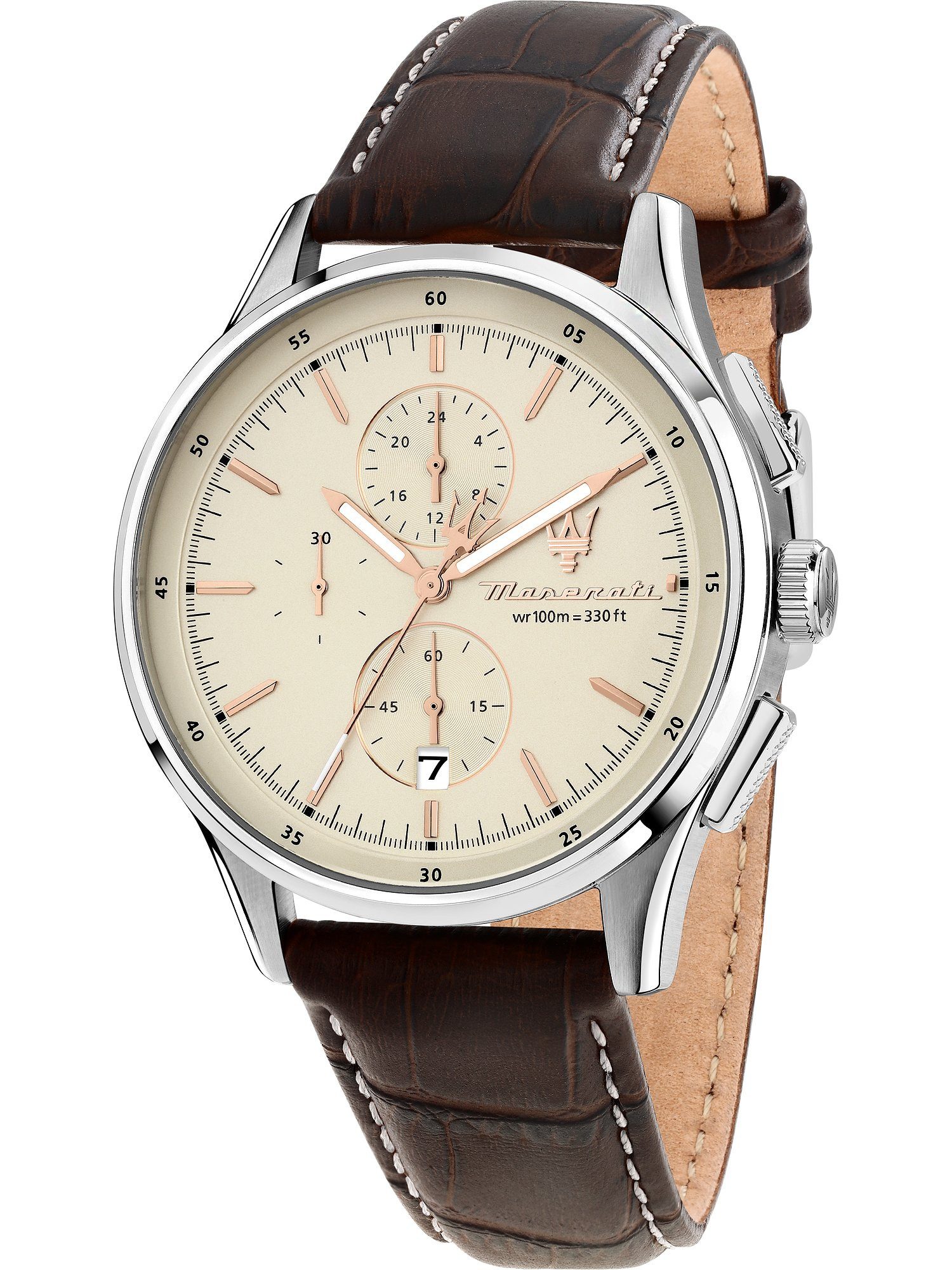 MASERATI Chronograph Maserati Herren-Uhren Analog Quarz