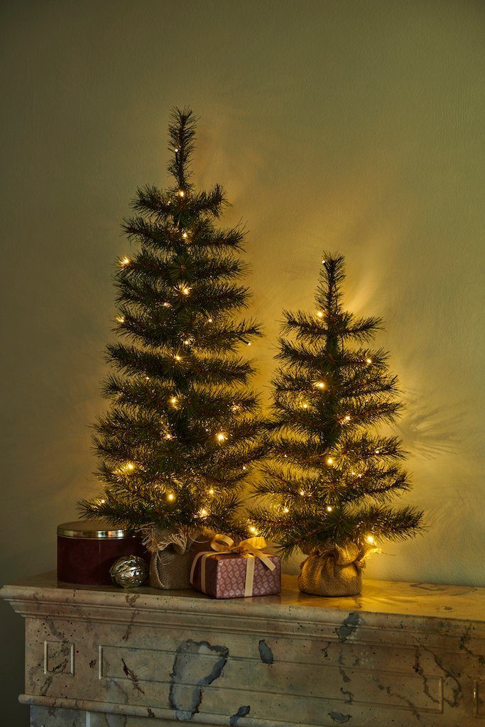 Sirius Home A/S LED Baum Sirius LED Tanne Alvin Tree batteriebetrieben Outdoor, LED fest integriert, warmweiß