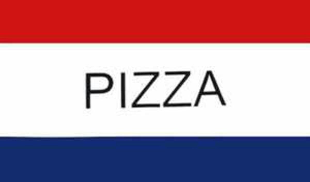 Flagge g/m² Pizza flaggenmeer 80